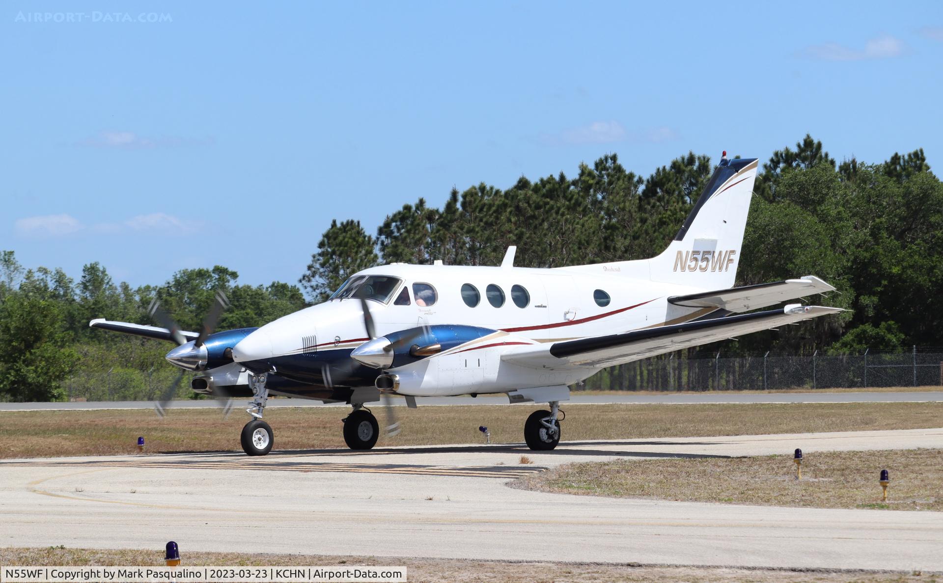 N55WF, 1985 Beech C90 King Air C/N LJ-1114, Beech C90