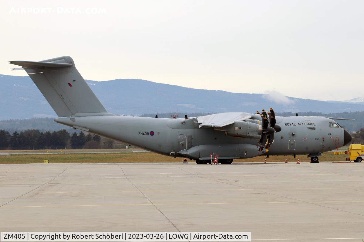 ZM405, 2015 Airbus A400M Atlas C.1 C/N 024, ZM405 @ LOWG 2023