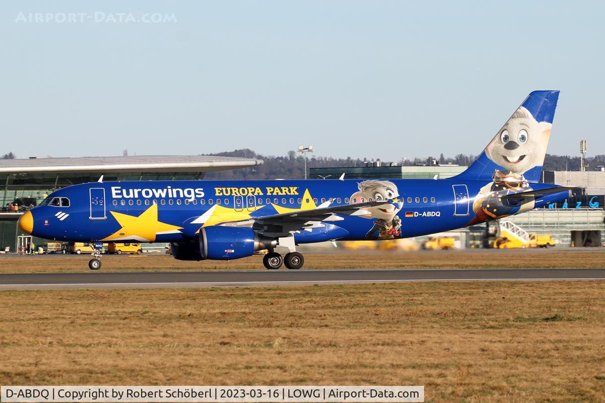 D-ABDQ, 2007 Airbus A320-214 C/N 3121, D-ABDQ @ LOWG 2023