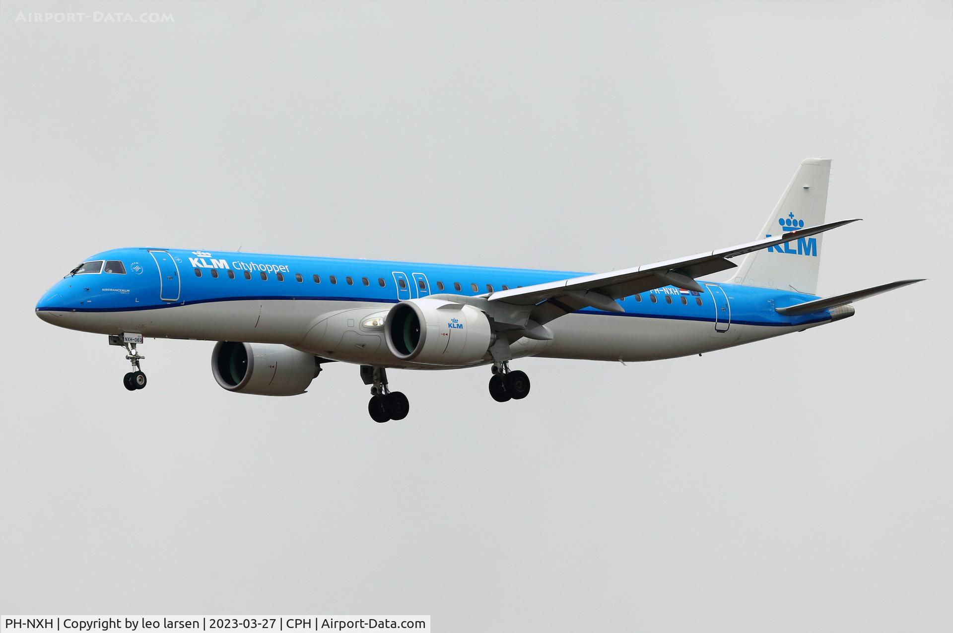 PH-NXH, 2022 Embraer E195-E2 C/N 19020063, Copenhagen 27.3.2023