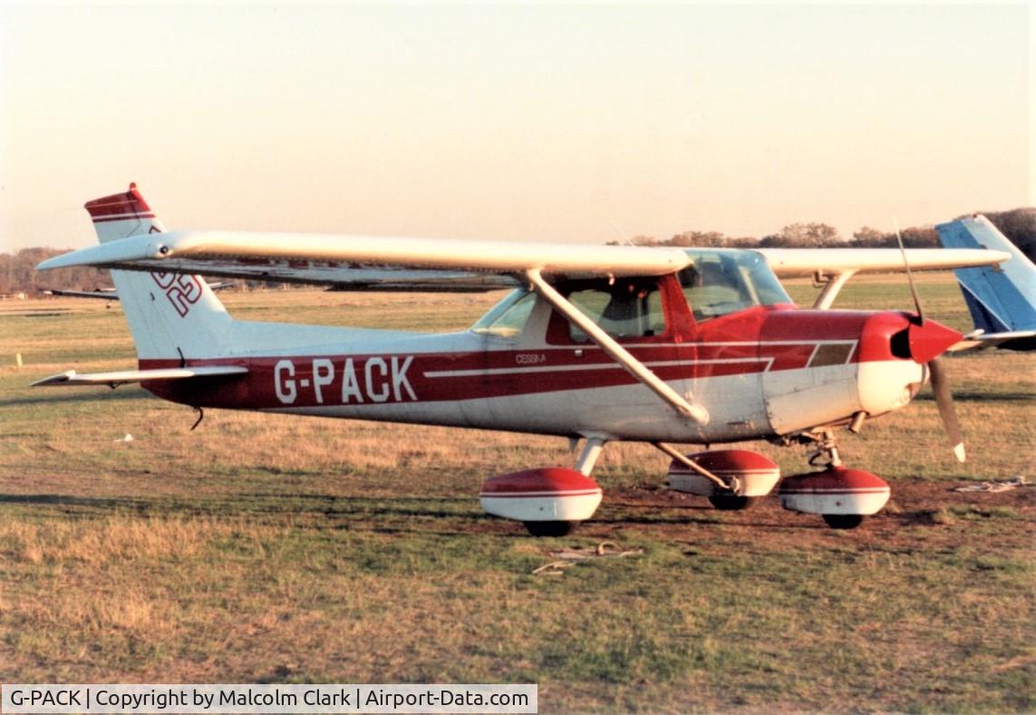 G-PACK, 1978 Cessna 152 C/N 152-81575, Used for flying lesson / flying experience flight from airfield near Uxbridge