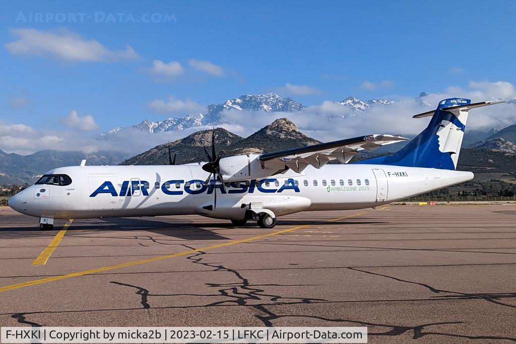 F-HXKI, 2022 ATR 72-600 C/N 1651, Taxiing