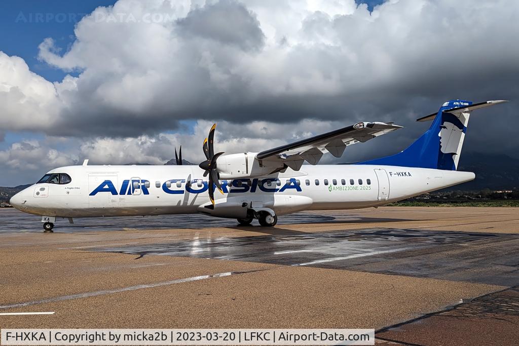 F-HXKA, 2022 ATR 72-600 C/N 1648, Taxiing