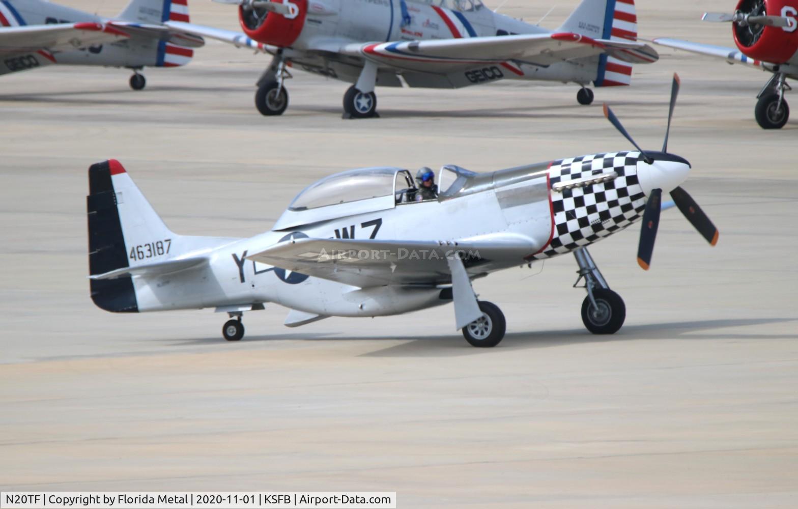 N20TF, 1967 North American (Cavalier) TF-51D Mustang C/N AF67-14866, P-51D Bum Steer  zx