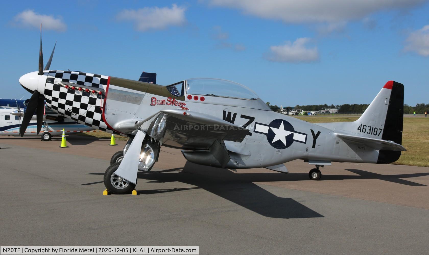 N20TF, 1967 North American (Cavalier) TF-51D Mustang C/N AF67-14866, P-51D Bum Steer zx