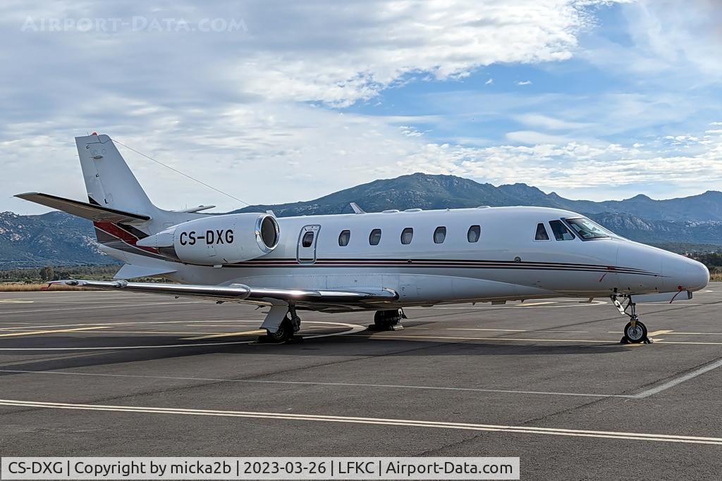 CS-DXG, 2005 Cessna 560XLS Citation Excel C/N 560-5595, Parked