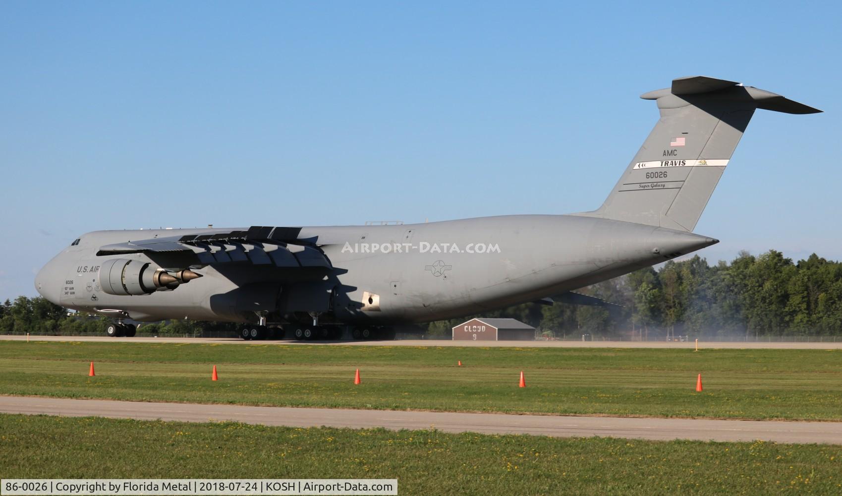 86-0026, 1986 Lockheed C-5M Super Galaxy C/N 500-0112, USAF C-5M zx