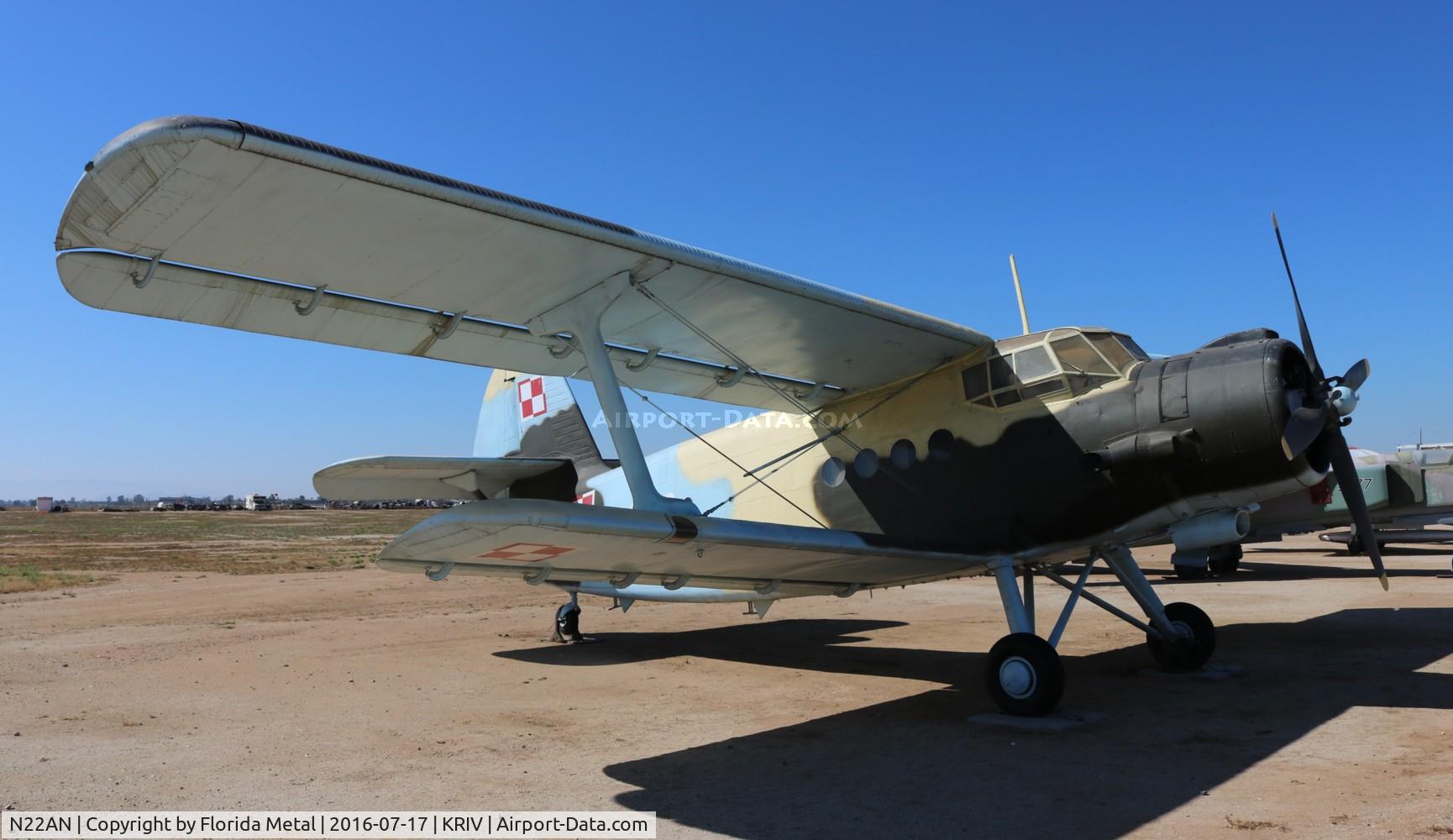 N22AN, 1975 Antonov (PZL-Mielec) An-2R C/N 1G165-50, AN-2 zx