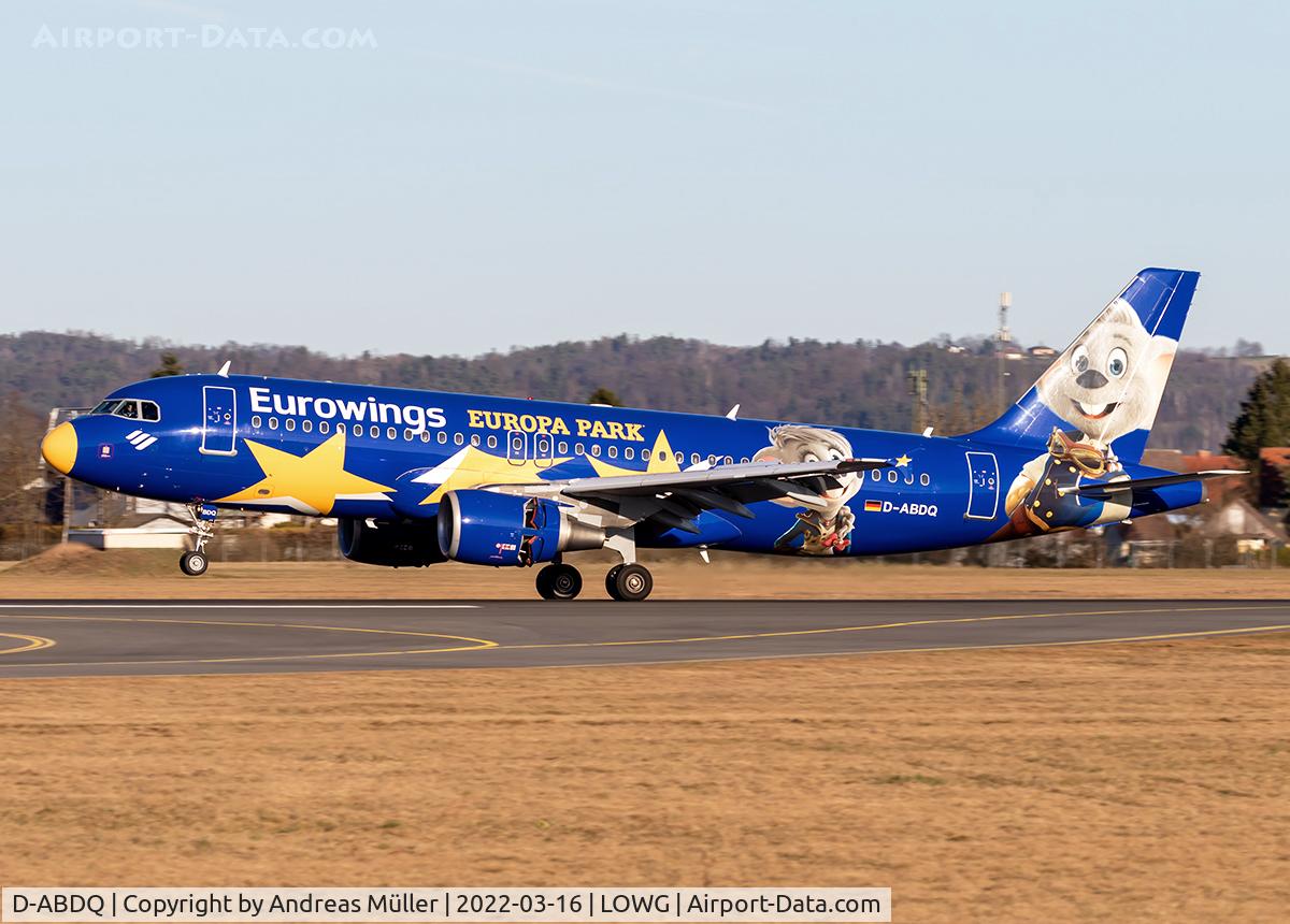 D-ABDQ, 2007 Airbus A320-214 C/N 3121, Europa Park Livery