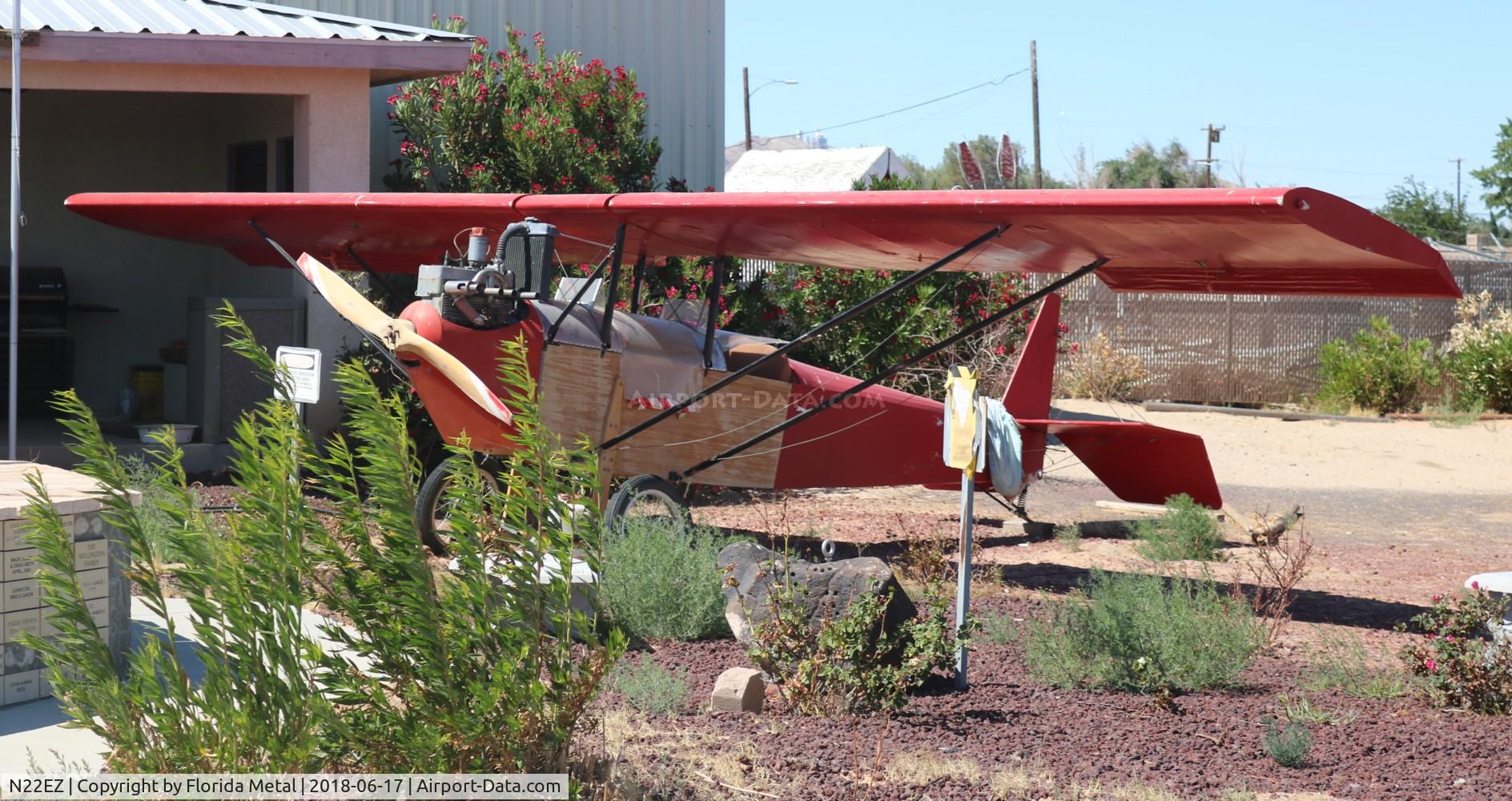 N22EZ, 1972 Pietenpol Air Camper C/N 001 (N22EZ), Air Camper at Boron CA