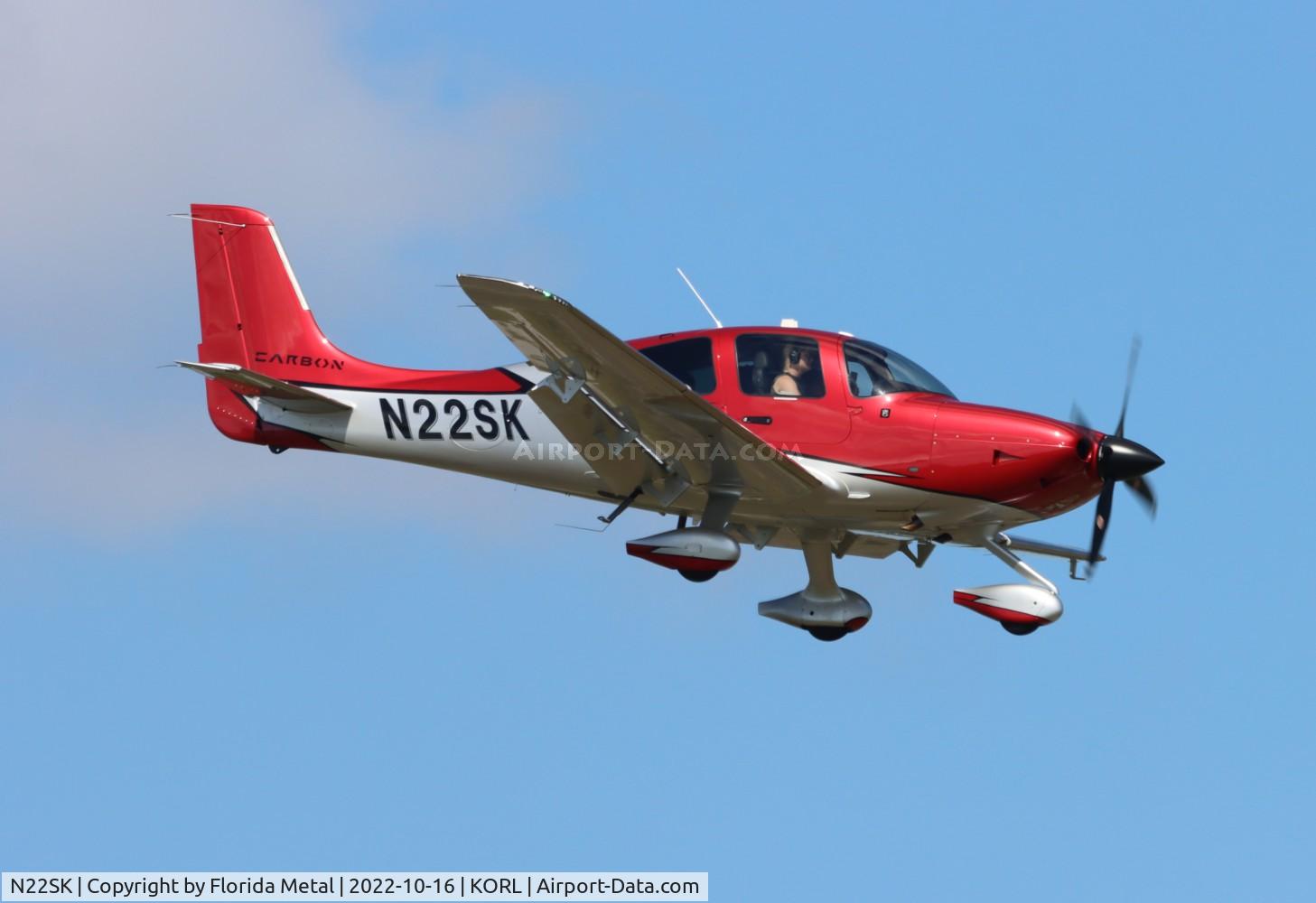 N22SK, 2022 Cirrus SR22T C/N 8801, NBAA 2022