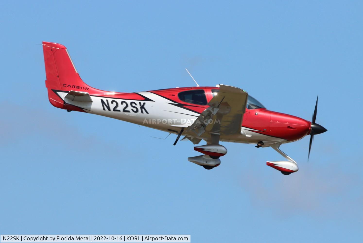 N22SK, 2022 Cirrus SR22T C/N 8801, SR22 zx