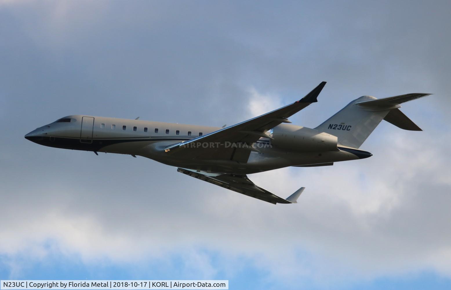 N23UC, 2000 Bombardier BD-700-1A10 Global Express C/N 9064, Global Express zx