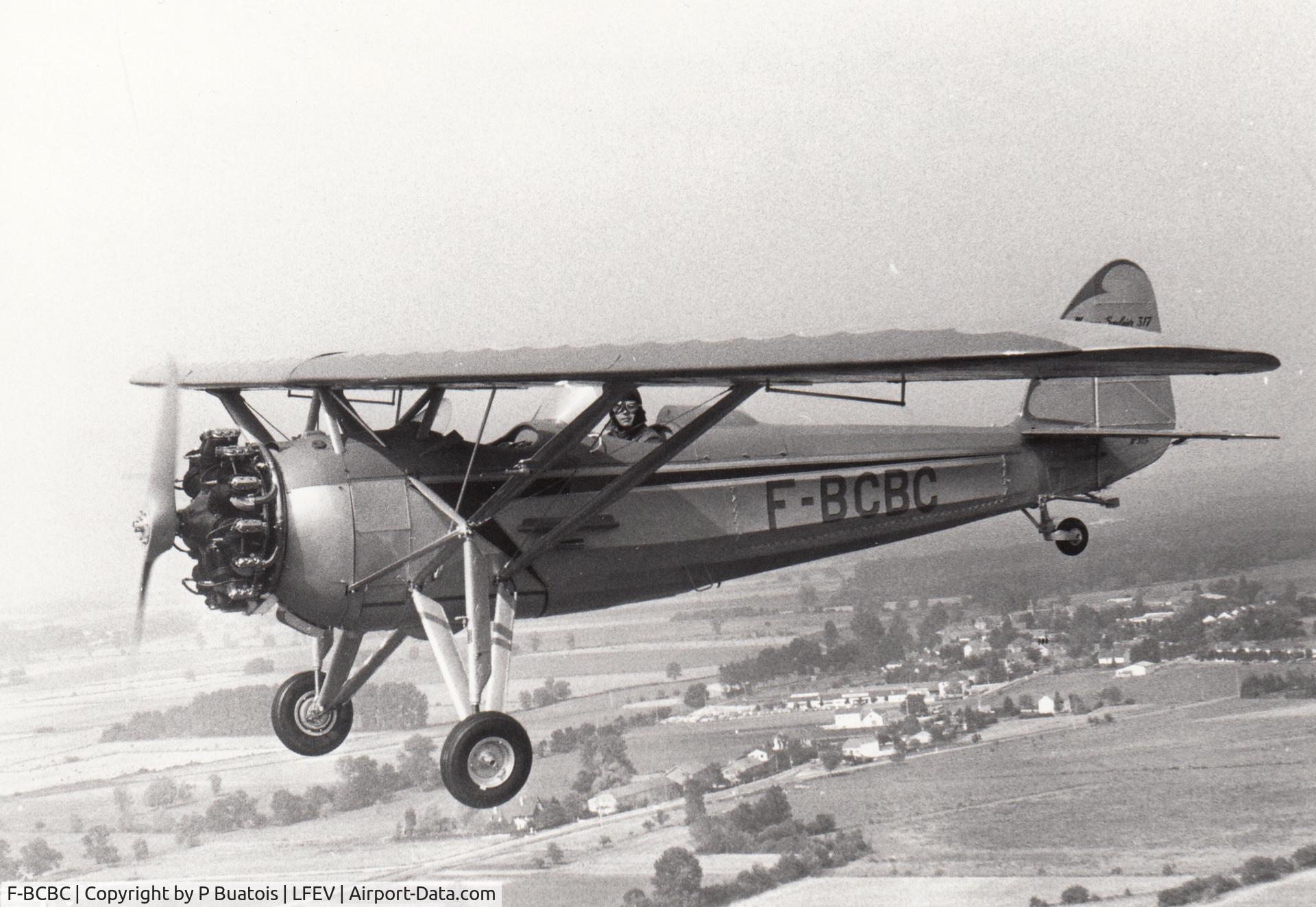 F-BCBC, Morane-Saulnier MS.317 C/N 323, Pic taken in 1990 at LFEV