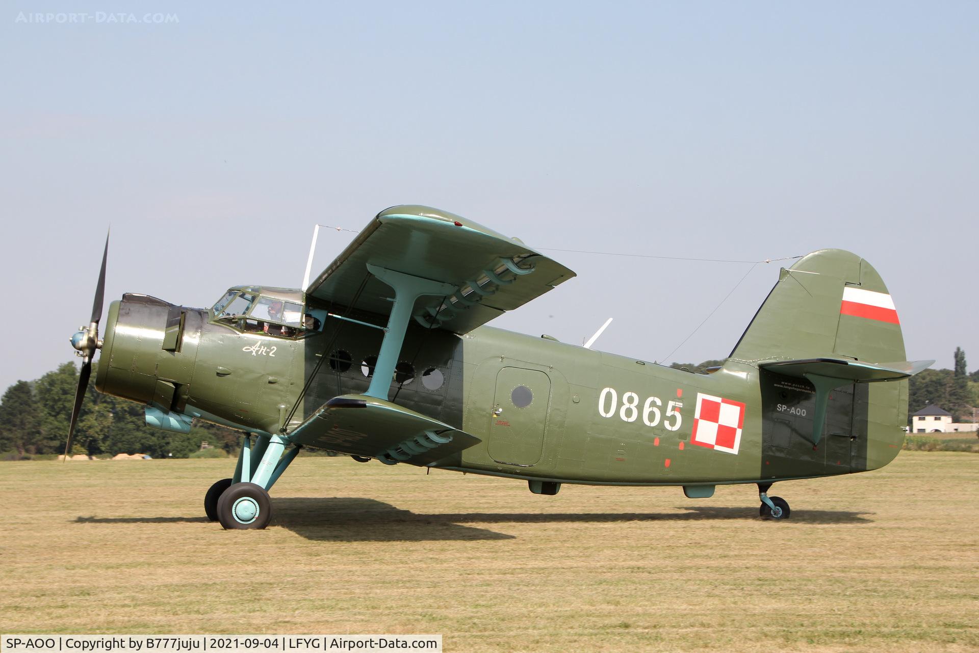 SP-AOO, 1969 Antonov An-2T C/N 1G108-65, Cambrai airshow 2021
