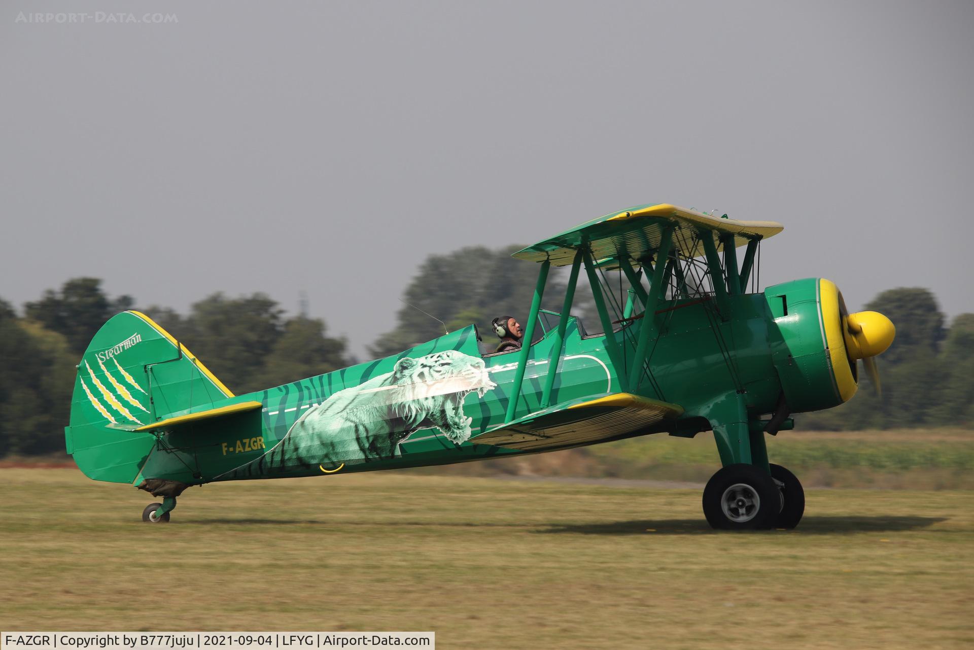 F-AZGR, Boeing N2S-3 Kaydet (B75N1) C/N 75-2650, Cambrai airshow 2021