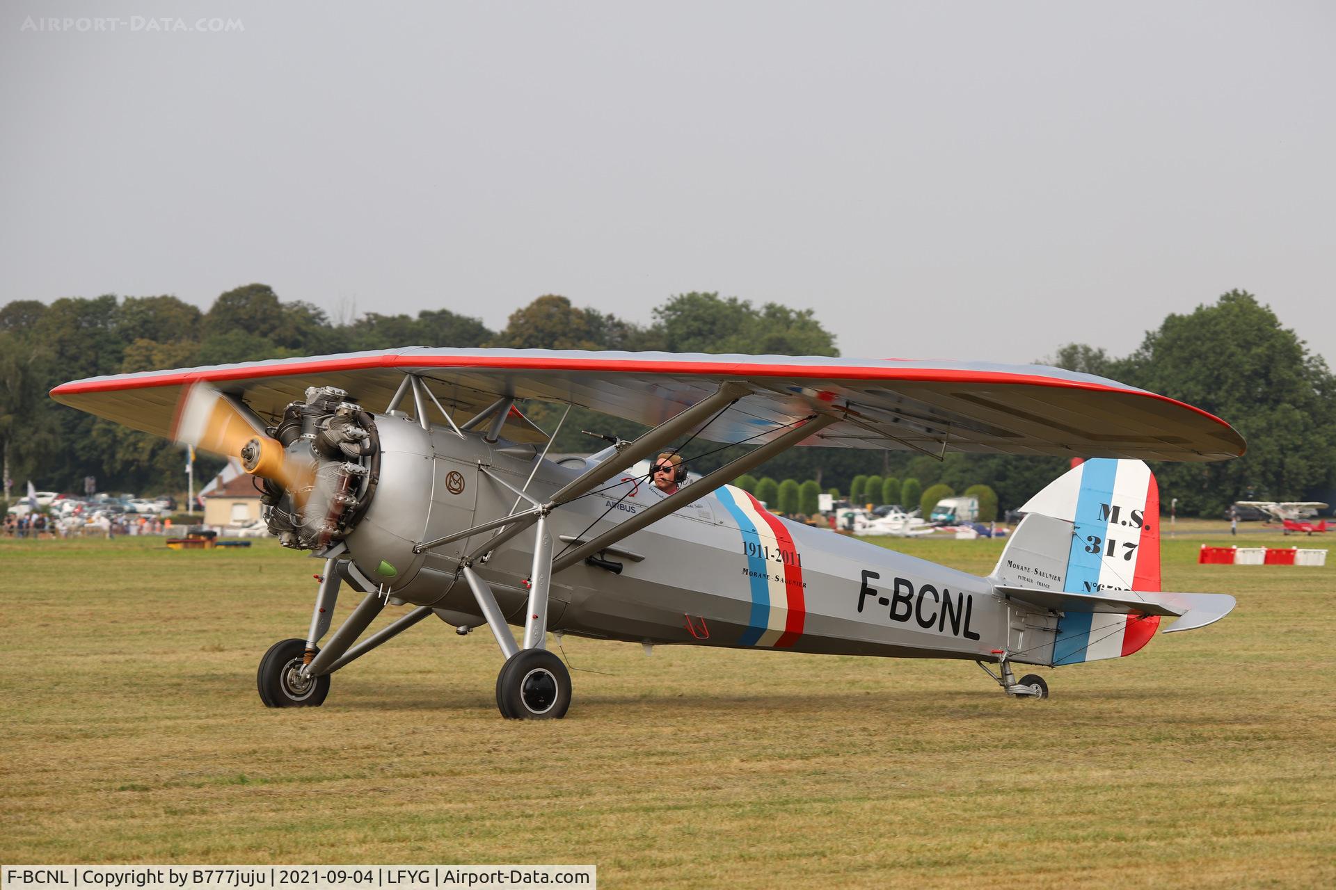 F-BCNL, Morane-Saulnier MS.317 C/N 6527, Cambrai airshow 2021