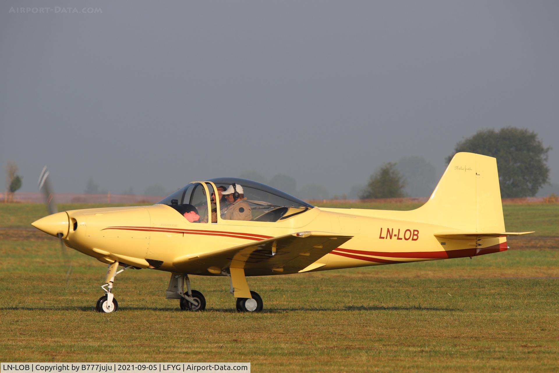 LN-LOB, 2017 Sequoia F-8L Falco C/N 1487, Cambrai airshow 2021
