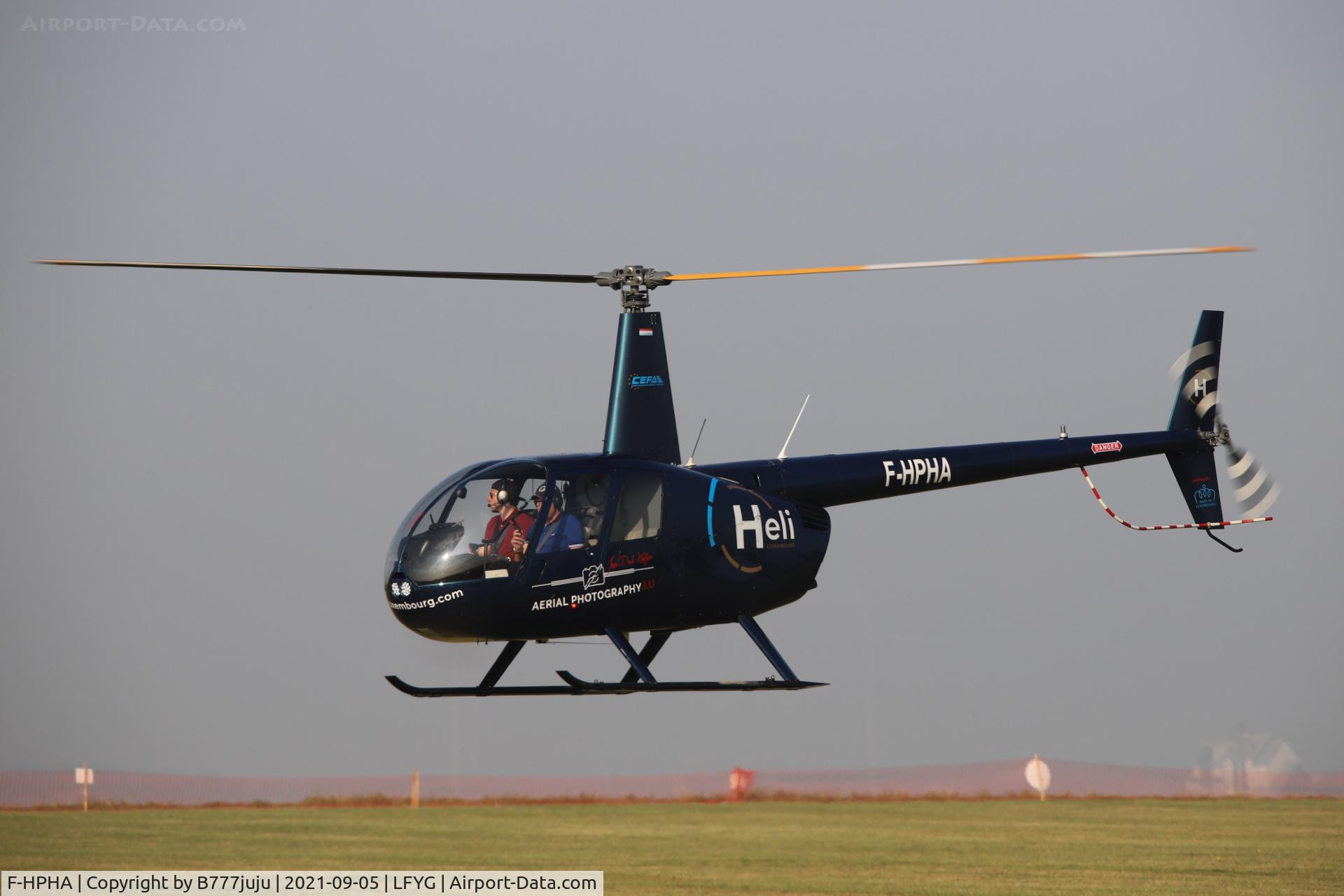 F-HPHA, 1997 Robinson R44 Astro C/N 0359, Cambrai airshow 2021