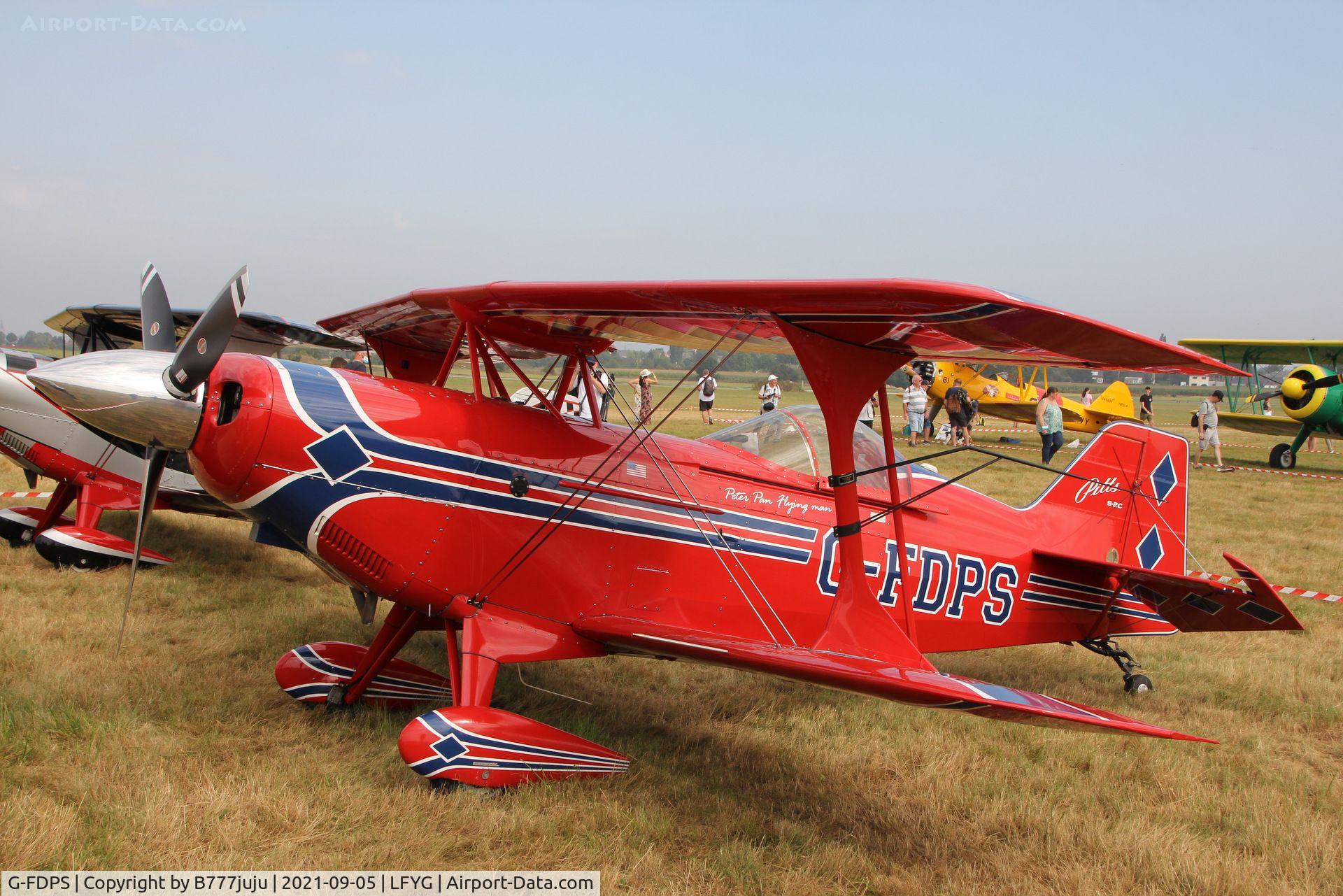 G-FDPS, 2004 Aviat Pitts S-2C Special C/N 6066, Cambrai airshow 2021
