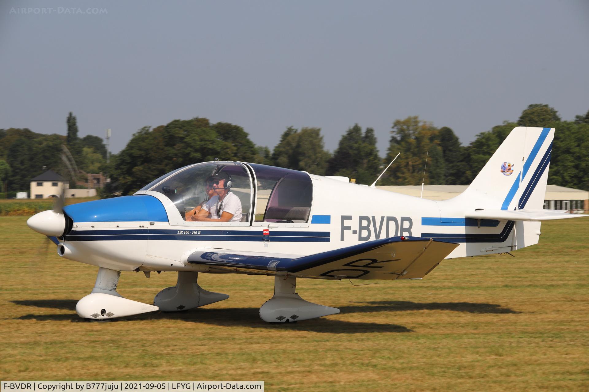 F-BVDR, Robin DR-400-140B Major C/N 939, Cambrai airshow 2021