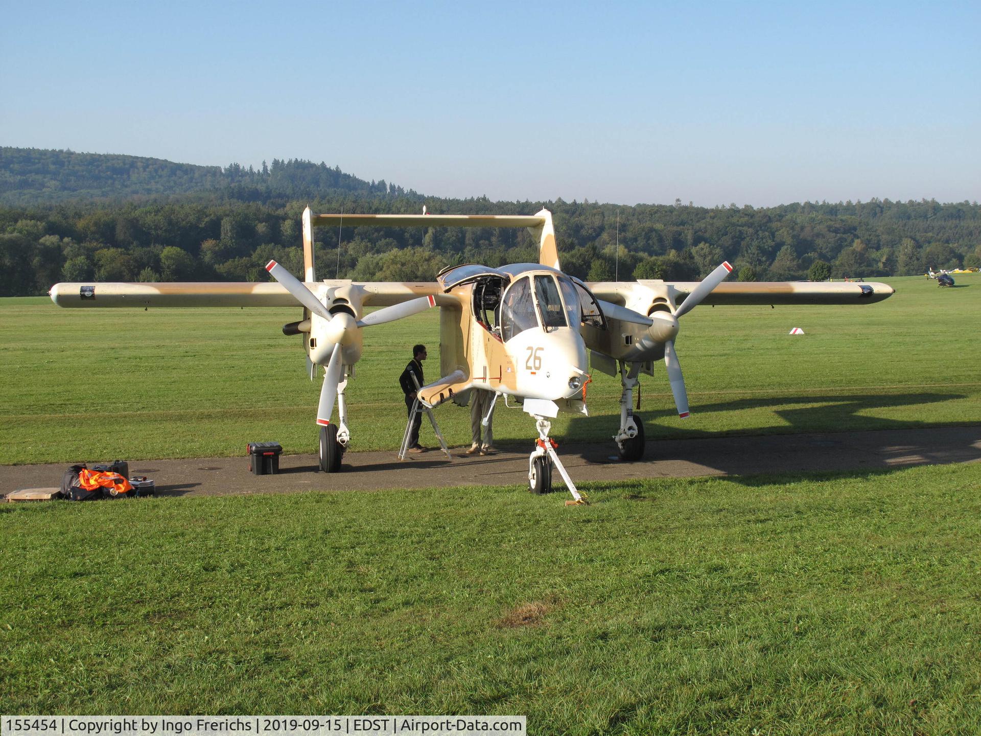 155454, 1971 North American OV-10B Bronco C/N 338-9 (305-65), At Oldtimer Fliegertreffen 2019, Hahnweide, Kirchheim/Teck (EDST)