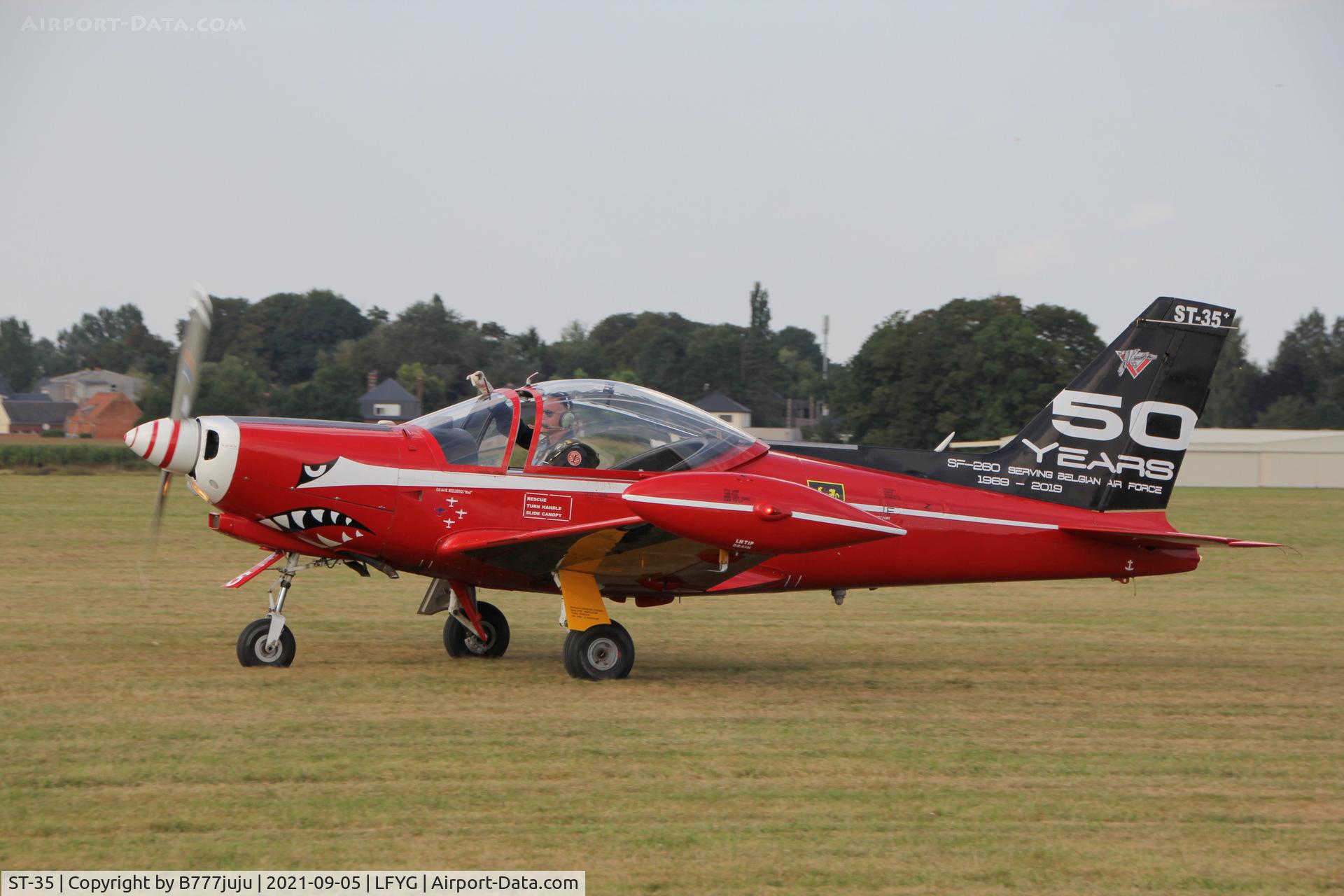 ST-35, SIAI-Marchetti SF-260M C/N 10-35, Cambrai airshow 2021