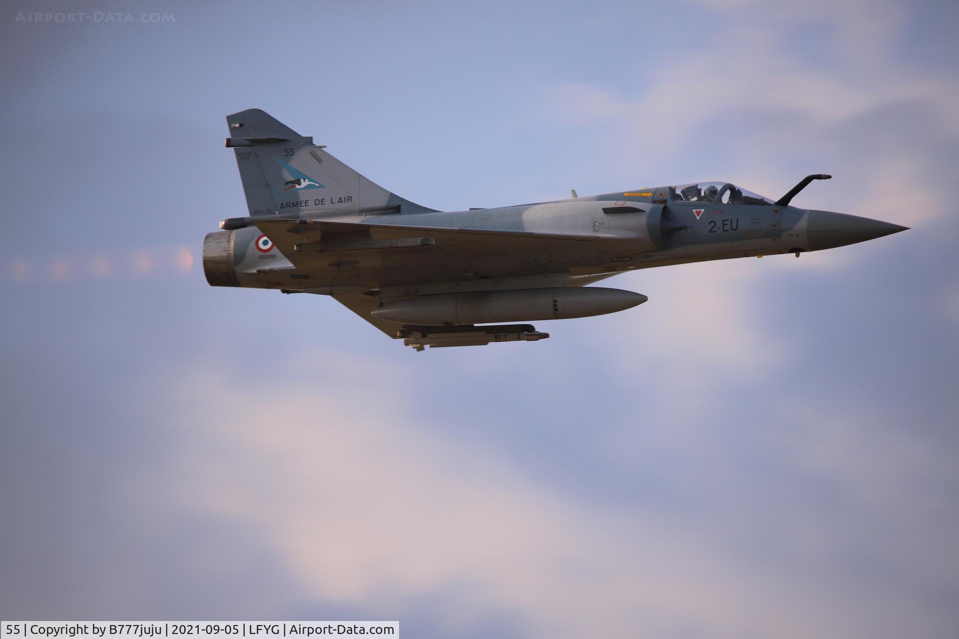 55, Dassault Mirage 2000-5F C/N 250, Cambrai airshow 2021