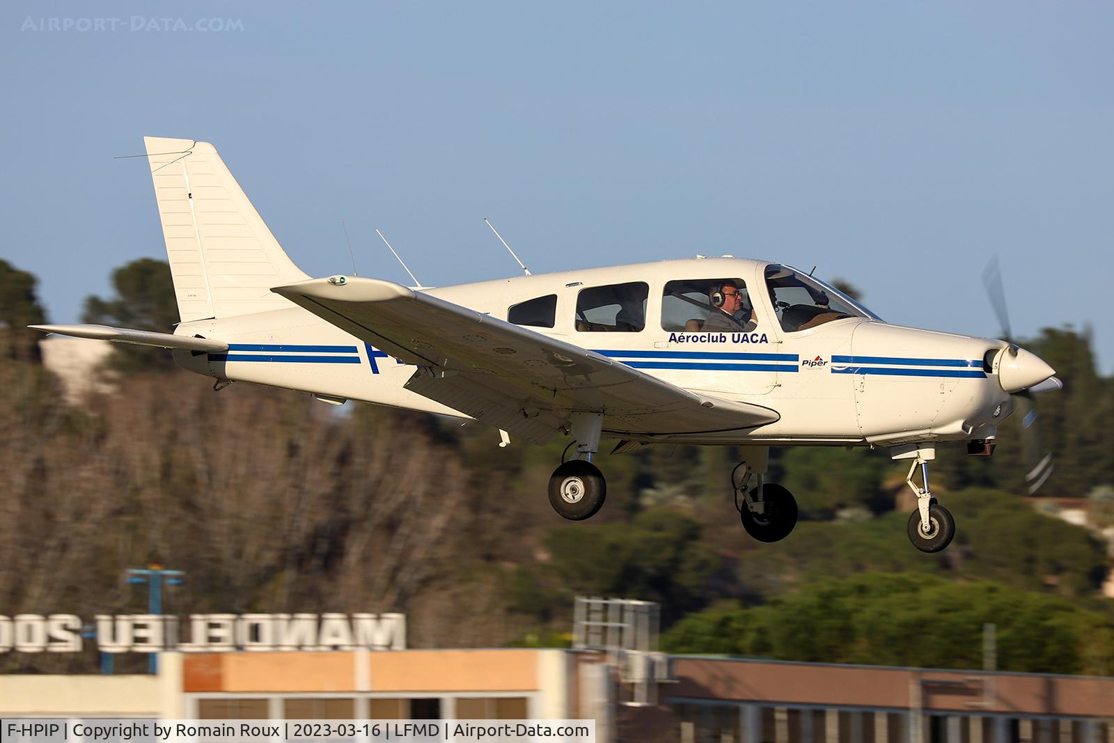 F-HPIP, 2006 Piper PA-28-161 C/N 2842261, Landing