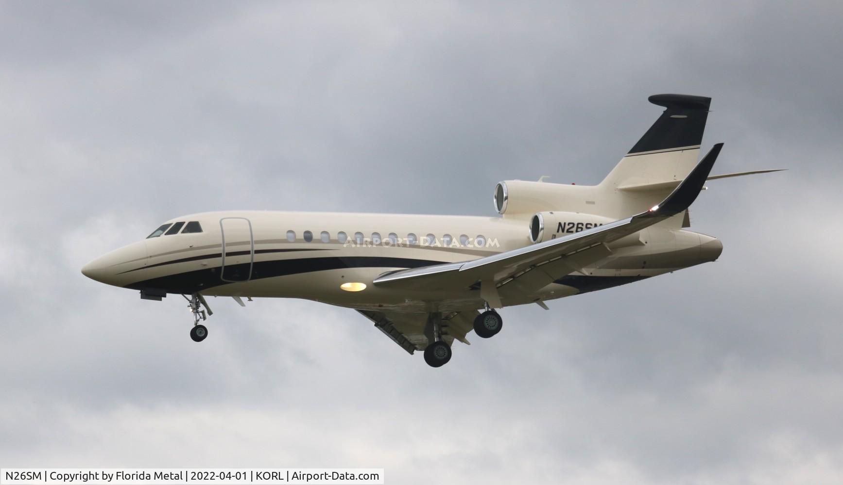 N26SM, 2018 Dassault Falcon 900EX C/N 314, Falcon 900EX zx