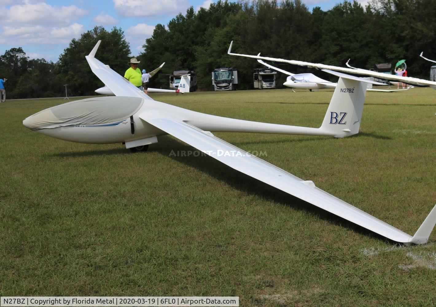 N27BZ, 1995 Schleicher ASW-27 C/N 27002, ASW-27 zx