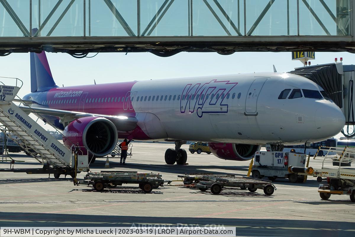 9H-WBM, 2021 Airbus A321-271NX C/N 10753, At Henri Coanda