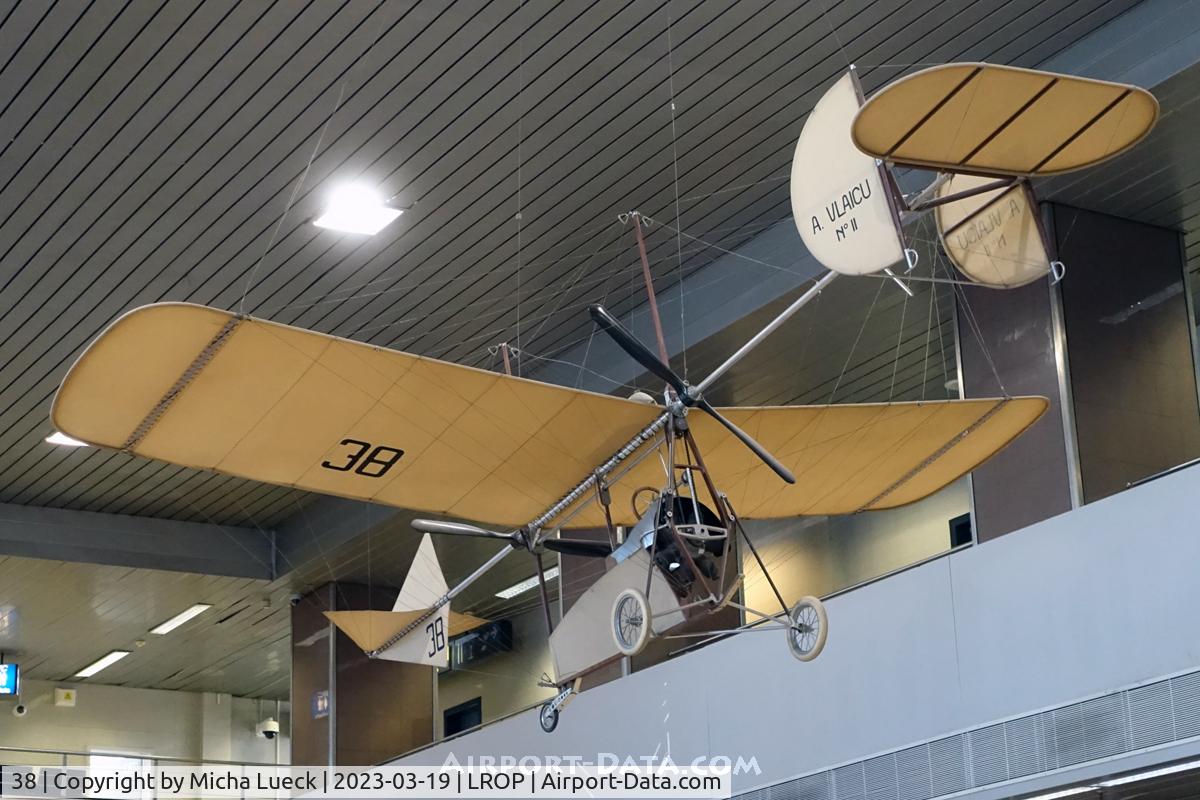 38, 1911 Aurel Vlaicu A. Vlaicu II C/N 38, At Henri Coanda airport
