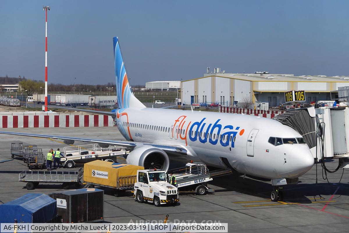 A6-FKH, 2022 Boeing 737-8 MAX C/N 61005, At Henri Coanda