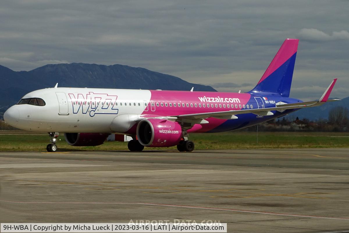 9H-WBA, 2020 Airbus A320-271N C/N 10129, At Rinas Mother Teresa Airport