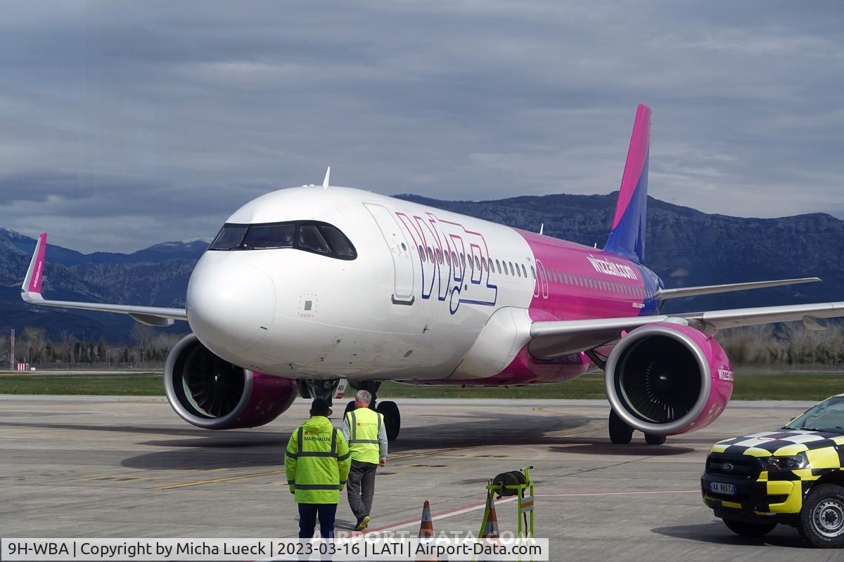9H-WBA, 2020 Airbus A320-271N C/N 10129, At Rinas Mother Teresa Airport