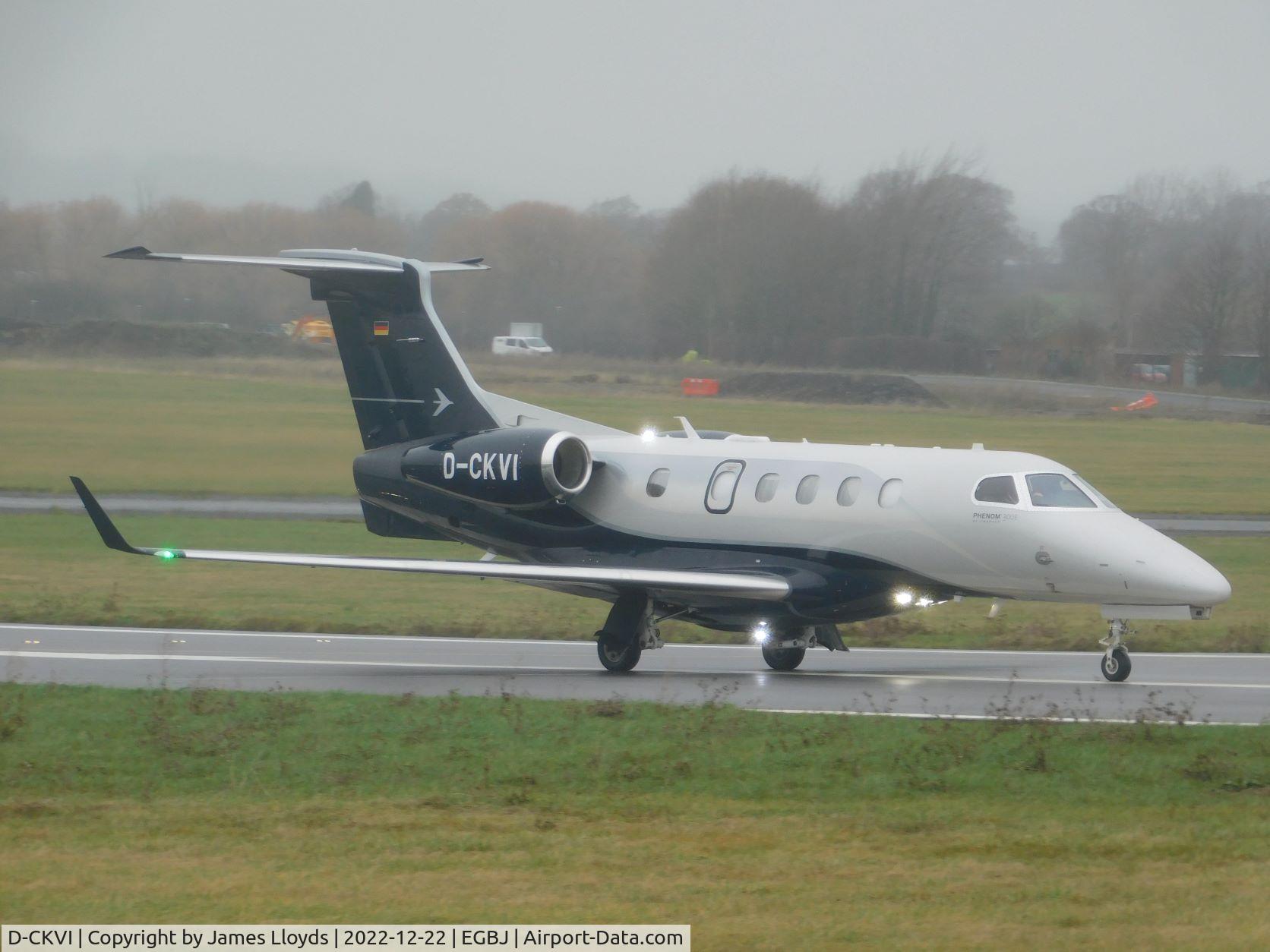 D-CKVI, 2020 Embraer EMB-505 Phenom 300E C/N 50500560, At Gloucestershire Airport.