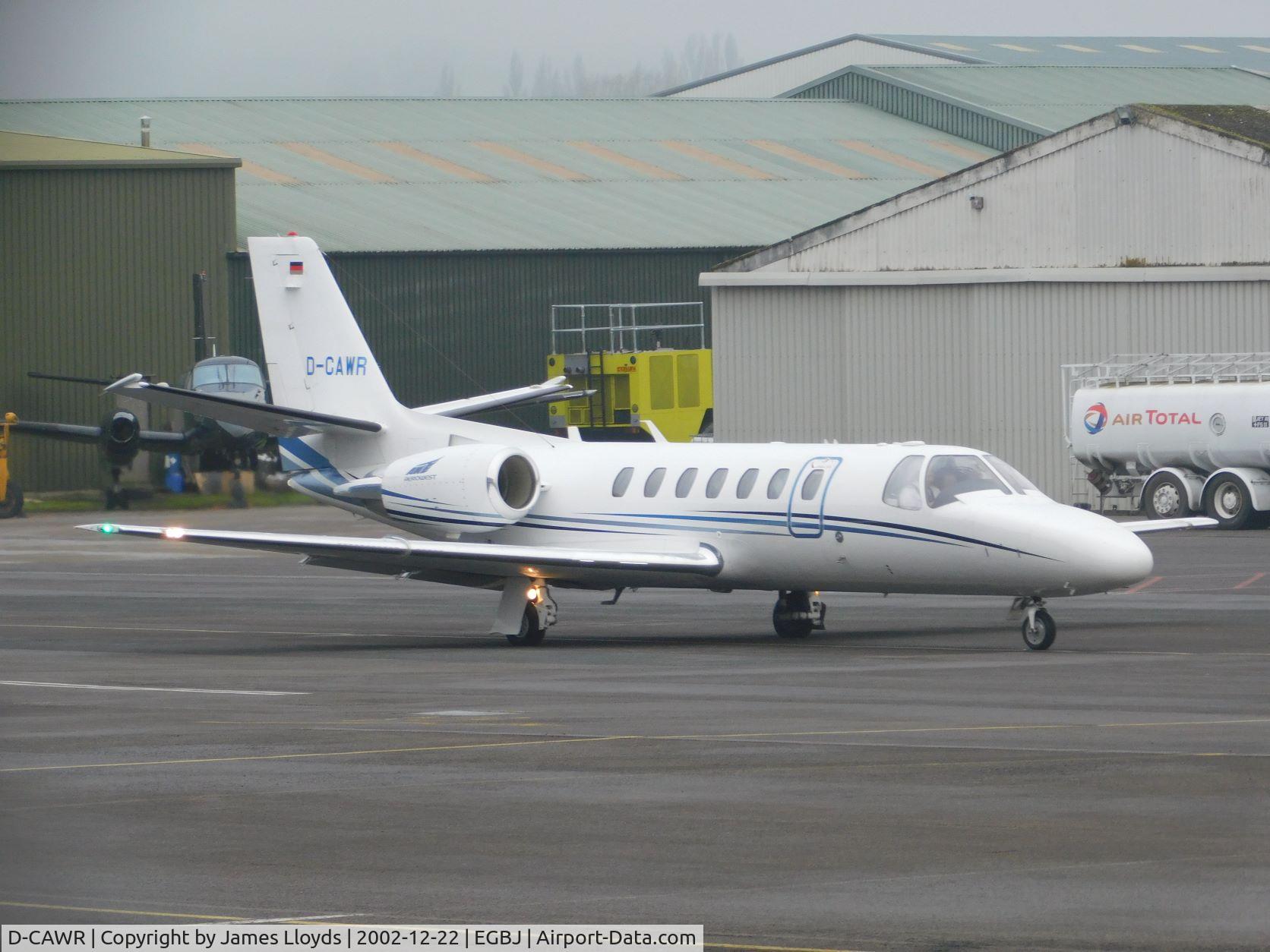 D-CAWR, 2009 Cessna 560 Citation Encore+ C/N 560-0809, At Gloucestershire Airport.