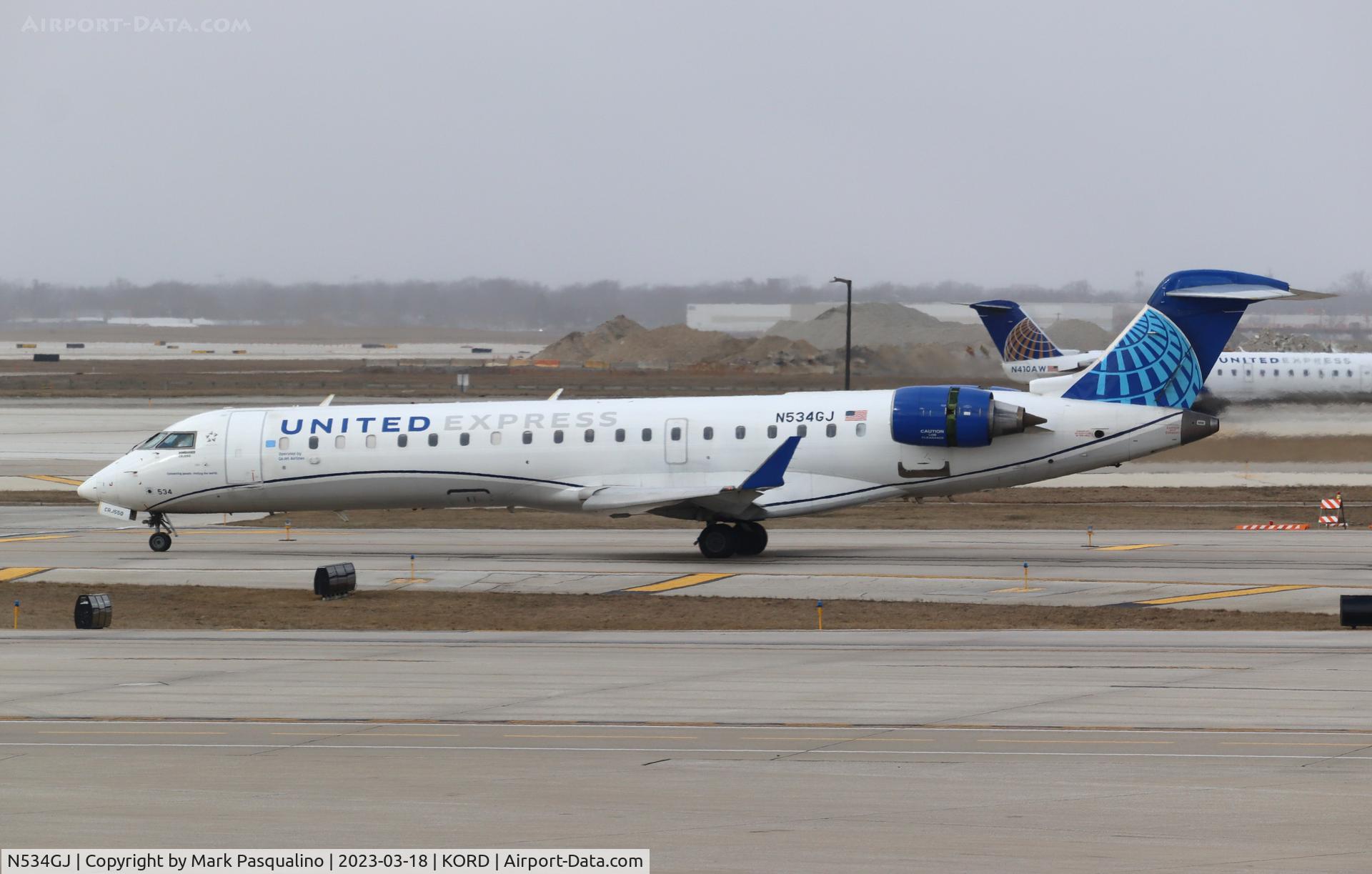 N534GJ, 2005 Bombardier CRJ-702 (CL-600-2C10) Regional Jet C/N 10225, CL-600-2C10