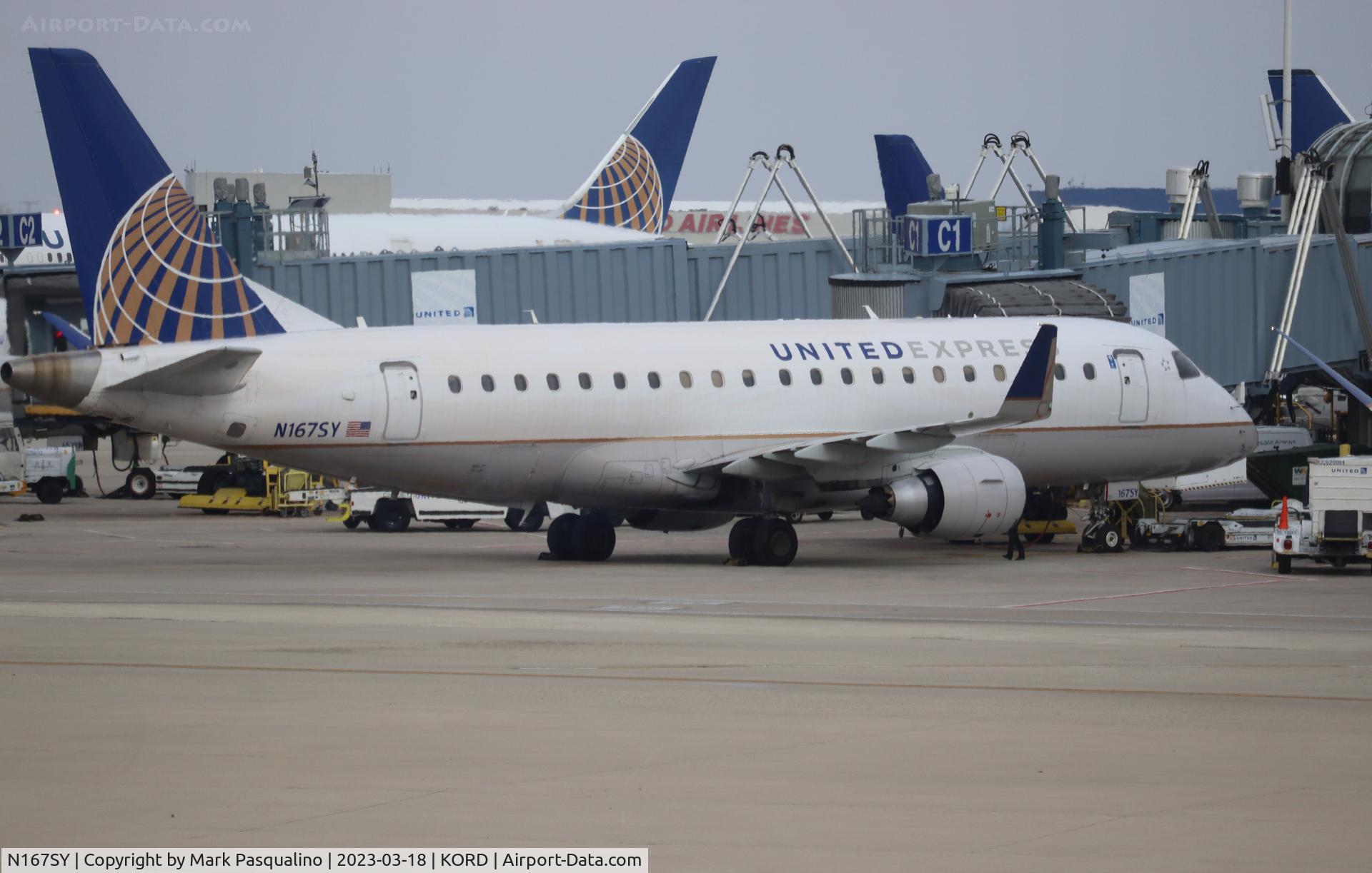 N167SY, 2016 Embraer 175LR (ERJ-170-200LR) C/N 17000616, ERJ-170-200LR