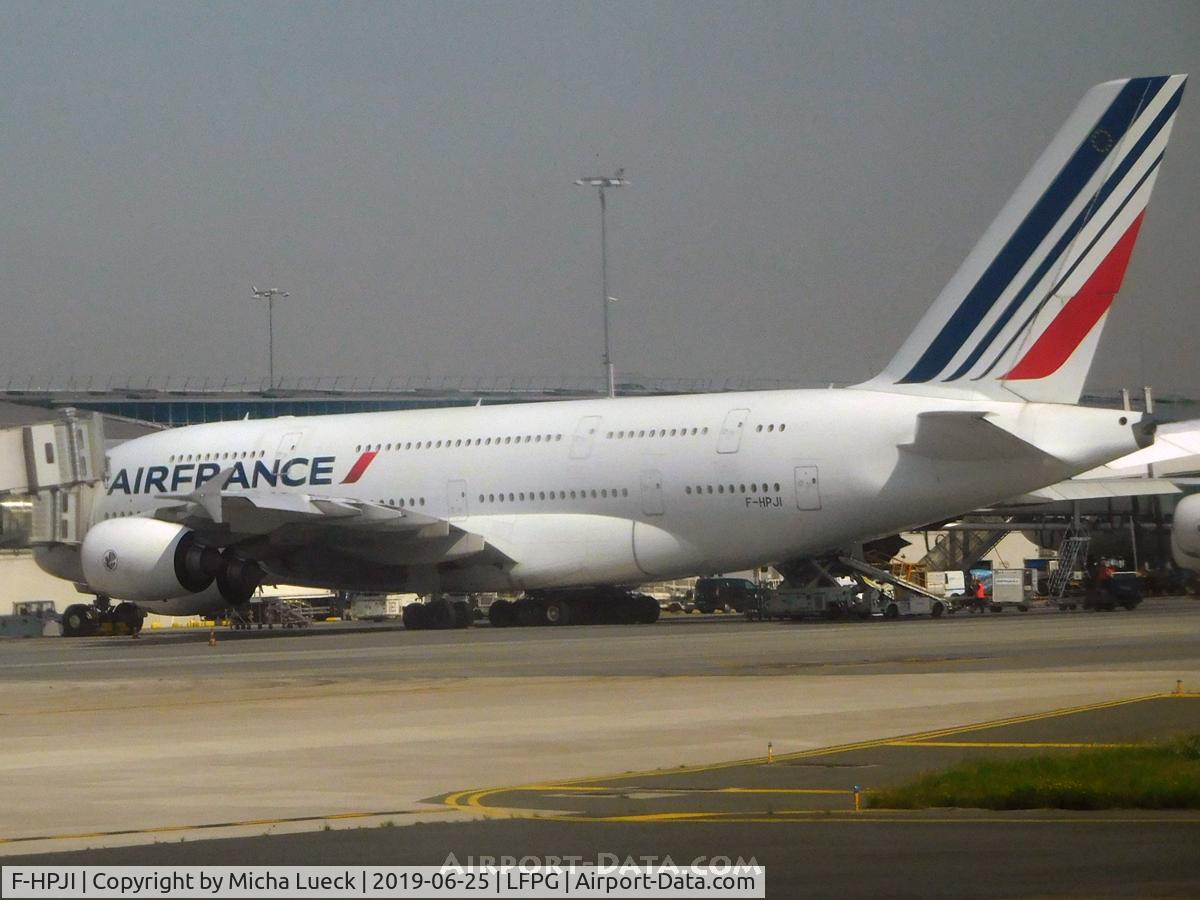 F-HPJI, 2013 Airbus A380-861 C/N 115, At Charles de Gaulle