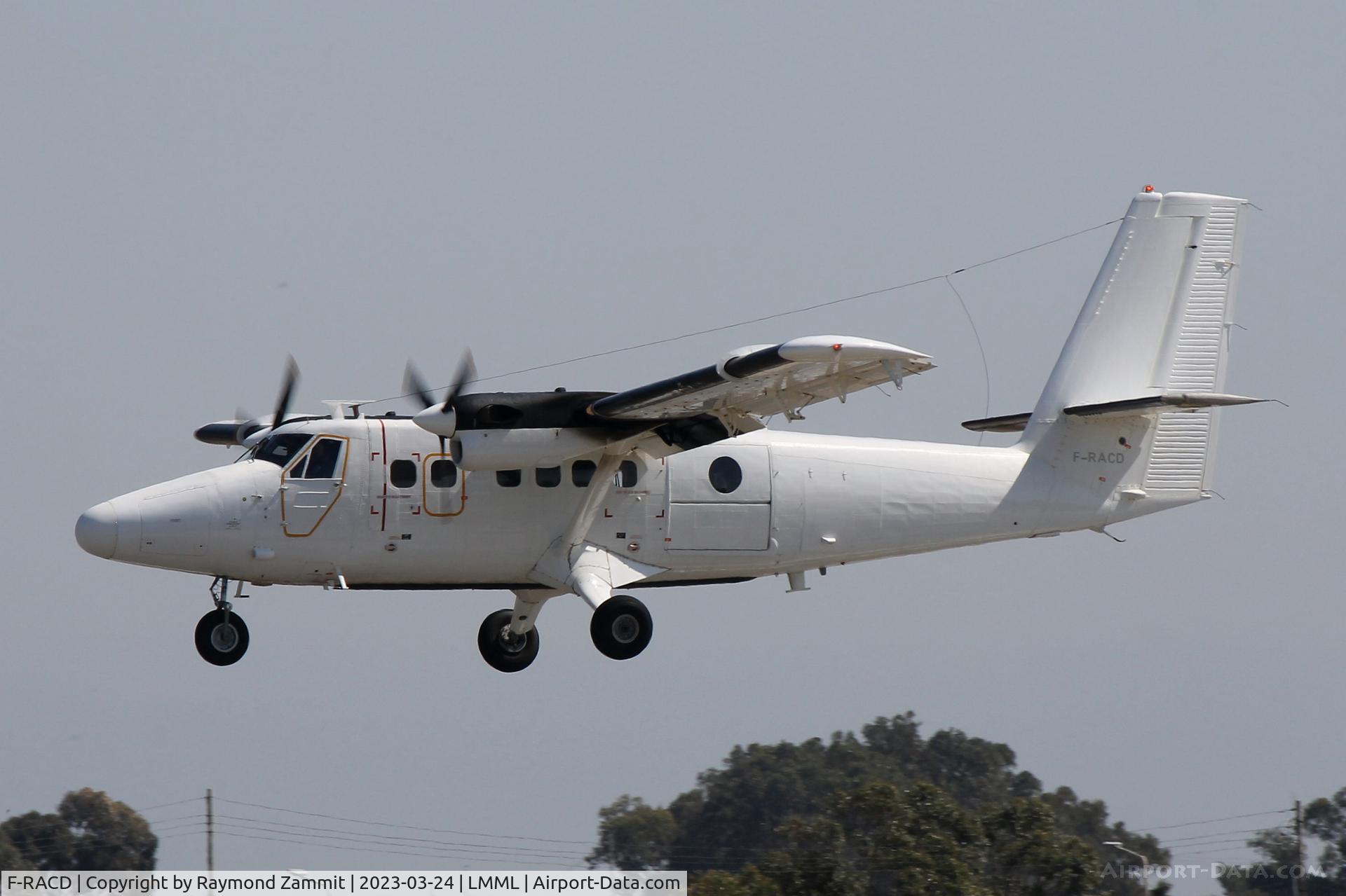 F-RACD, 1971 De Havilland Canada DHC-6-300 Twin Otter C/N 298, DE Havilland DHC-6 Twin Otter F-RACD French Air Force