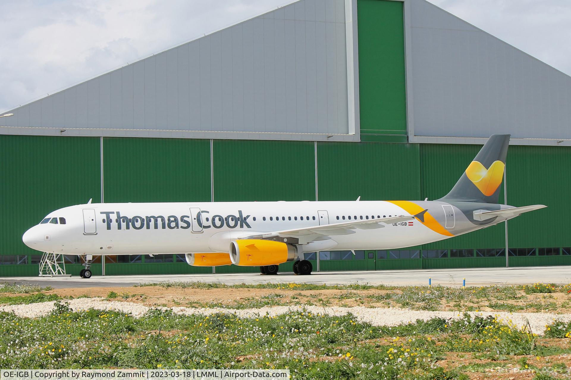 OE-IGB, 2007 Airbus A321-231 C/N 2234, A321 OE-IGB Thomas Cook Airlines