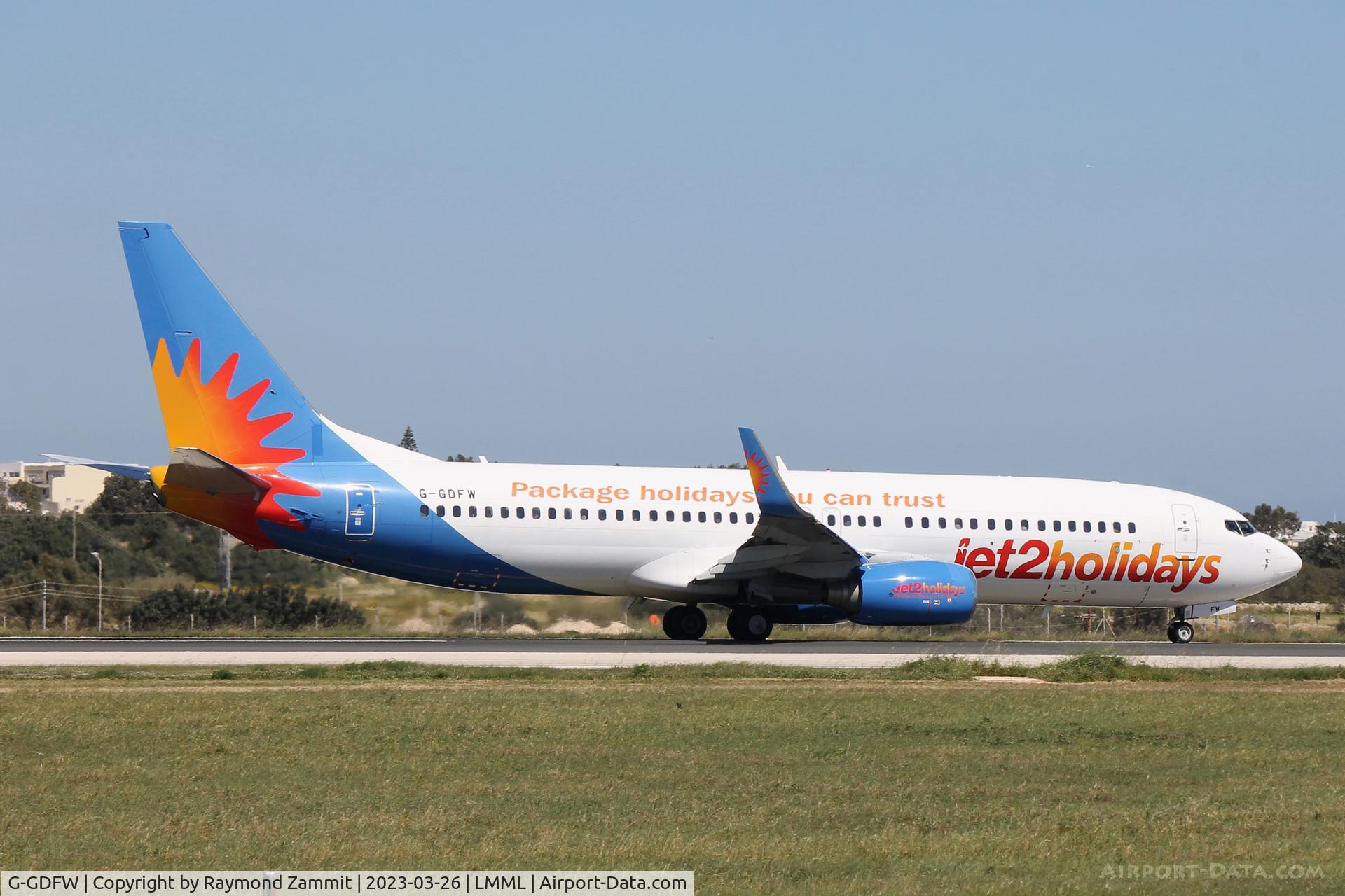 G-GDFW, 2000 Boeing 737-8K5 C/N 27986, B737-800 G-GDFW Jet2Com