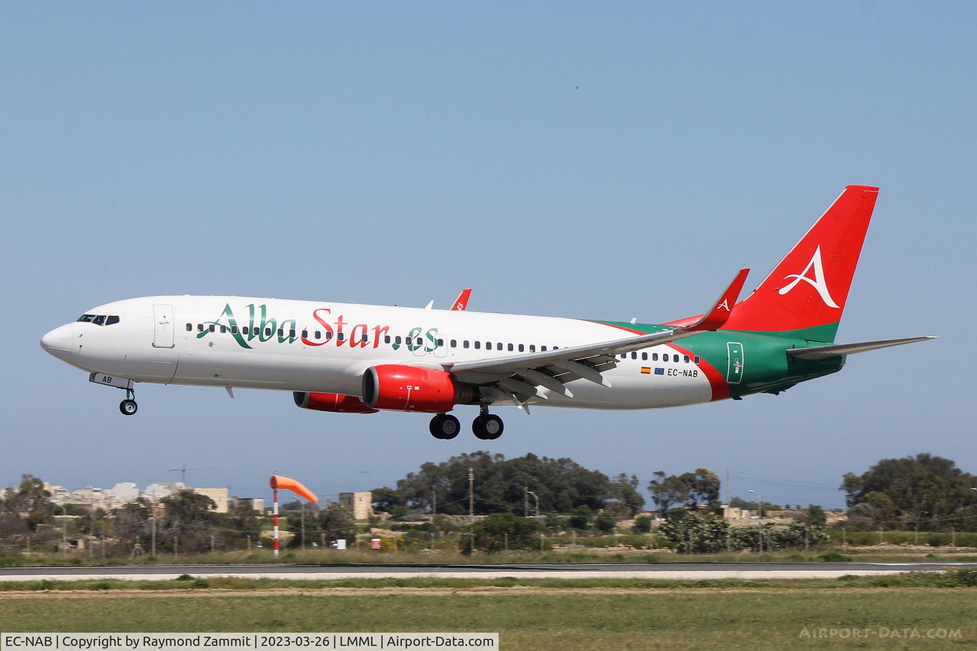 EC-NAB, 2000 Boeing 737-81Q C/N 29051, B737-800 EC-NAB Alba Star