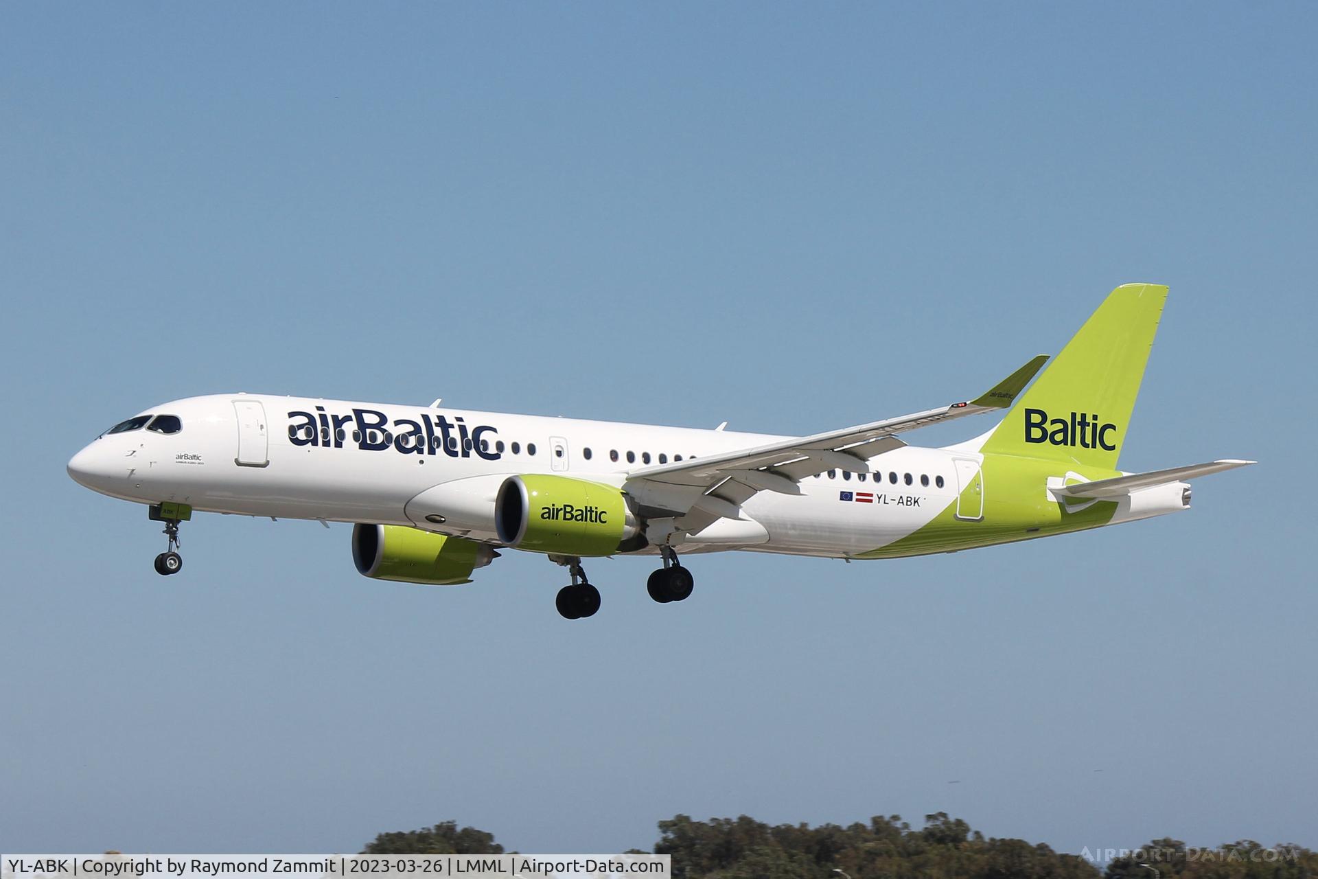 YL-ABK, 2022 Airbus A220-300 C/N 55182, A220 YL-ABK Air Baltic