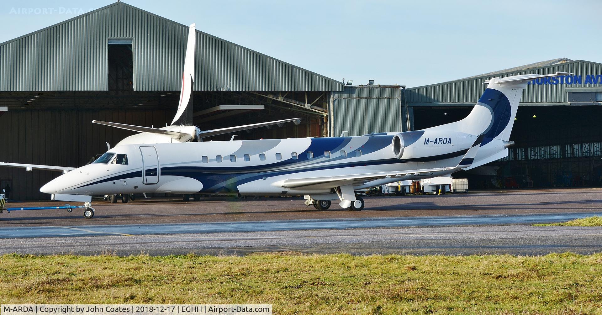 M-ARDA, 2006 Embraer EMB-135BJ Legacy C/N 14500948, At Thurston Avn.