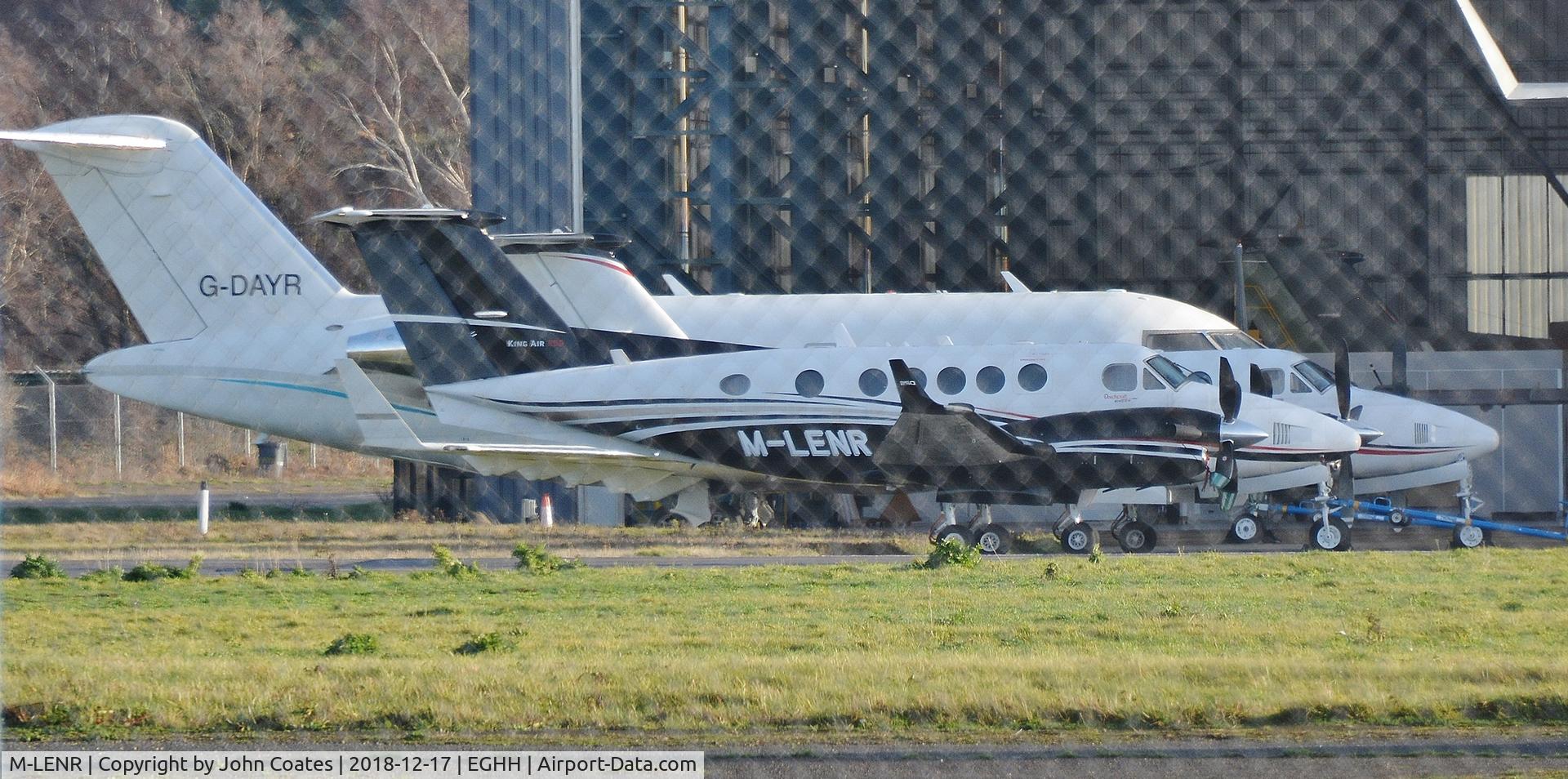 M-LENR, 2012 Hawker Beechcraft B200GT King Air C/N BY-135, At Gama Avn.