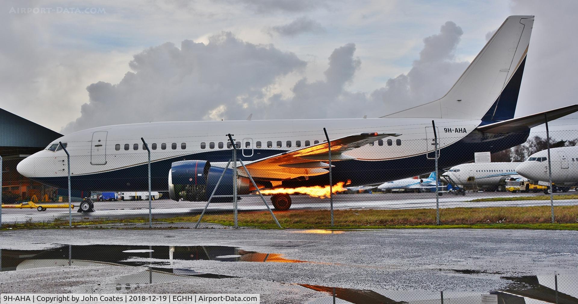9H-AHA, 1991 Boeing 737-505 C/N 24647, At European Avn.