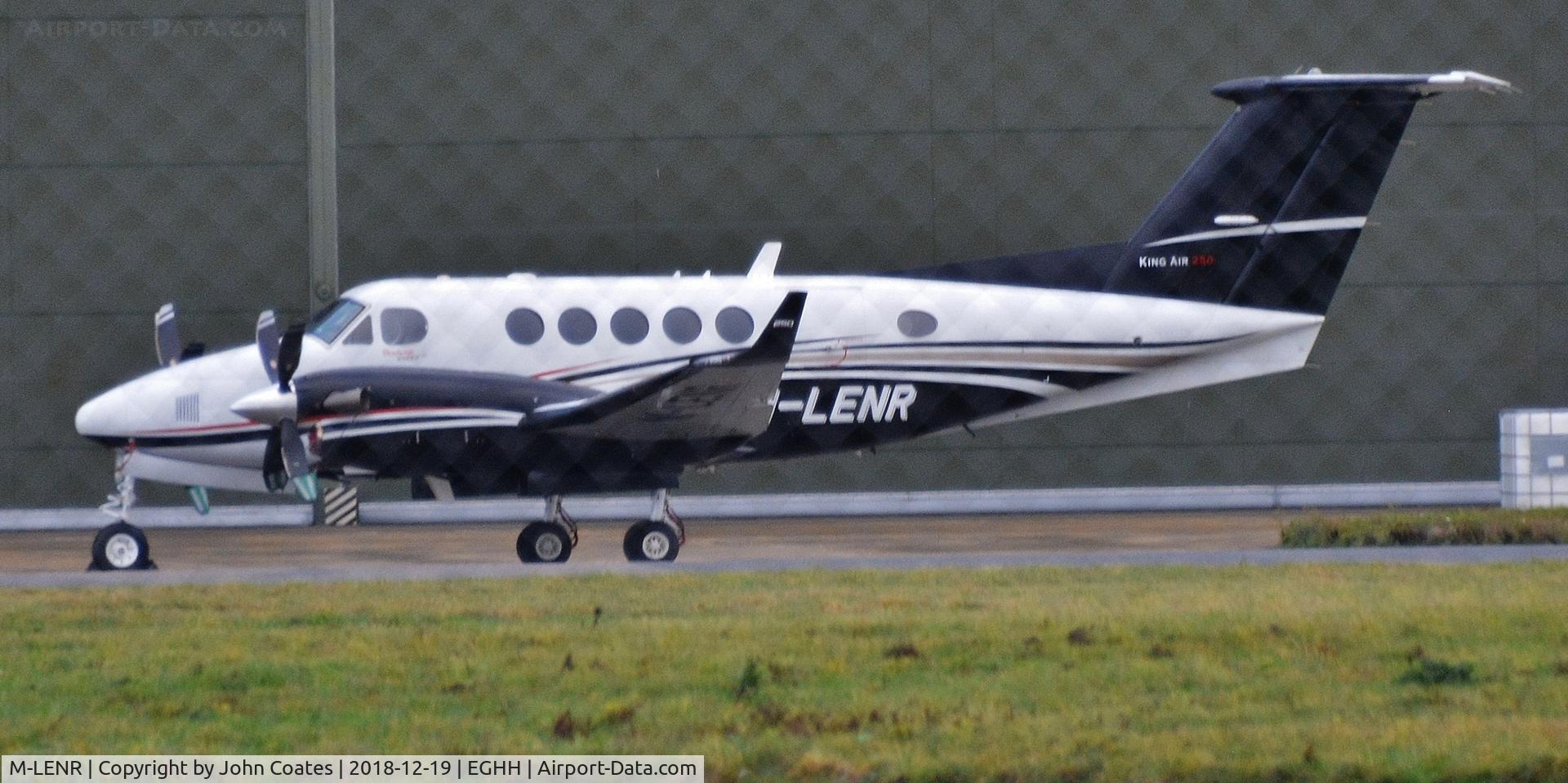 M-LENR, 2012 Hawker Beechcraft B200GT King Air C/N BY-135, At Gama Avn.